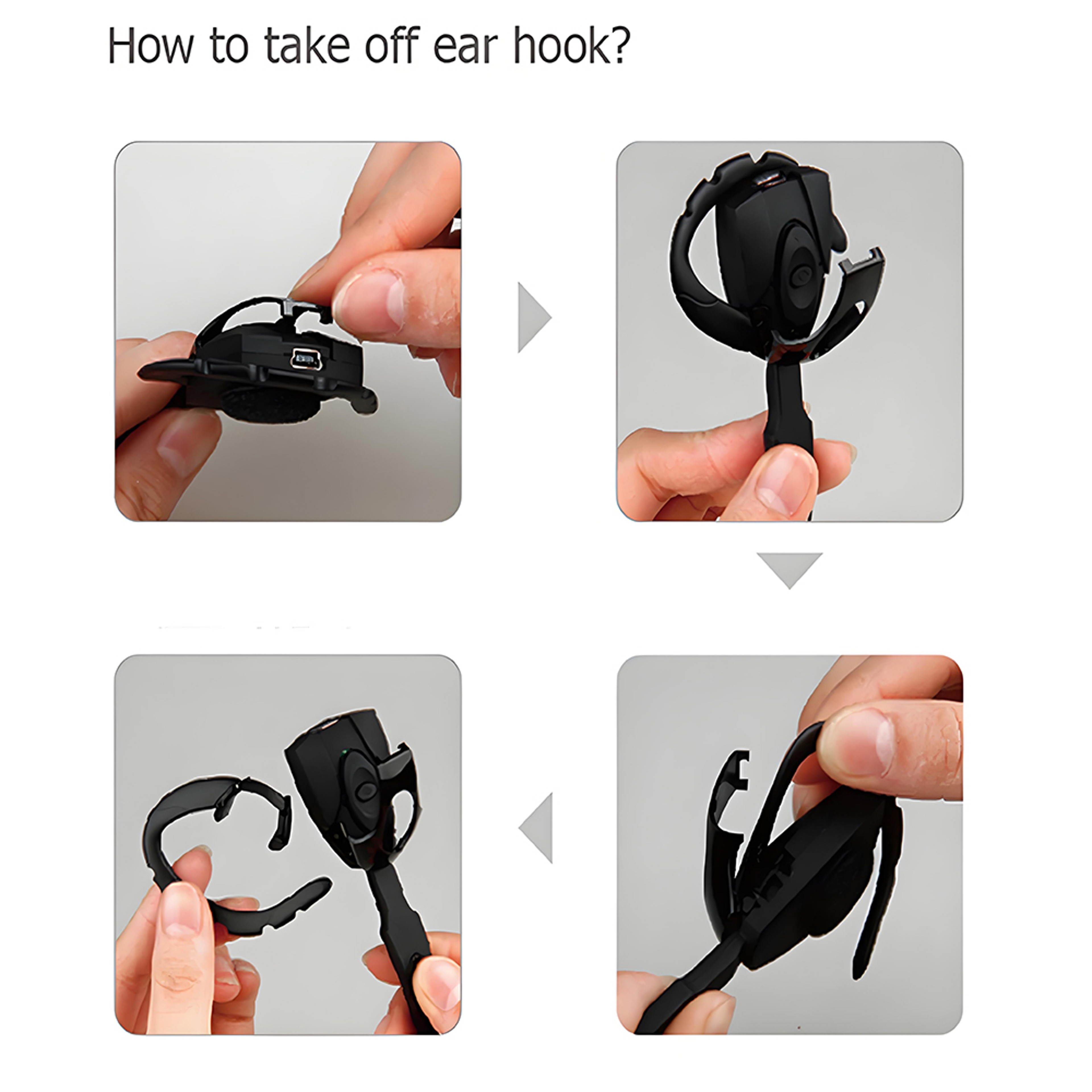 Bluetooth Wireless Single Ear Headset with Mic for PS3 Handsfree Gaming Calls – view 6