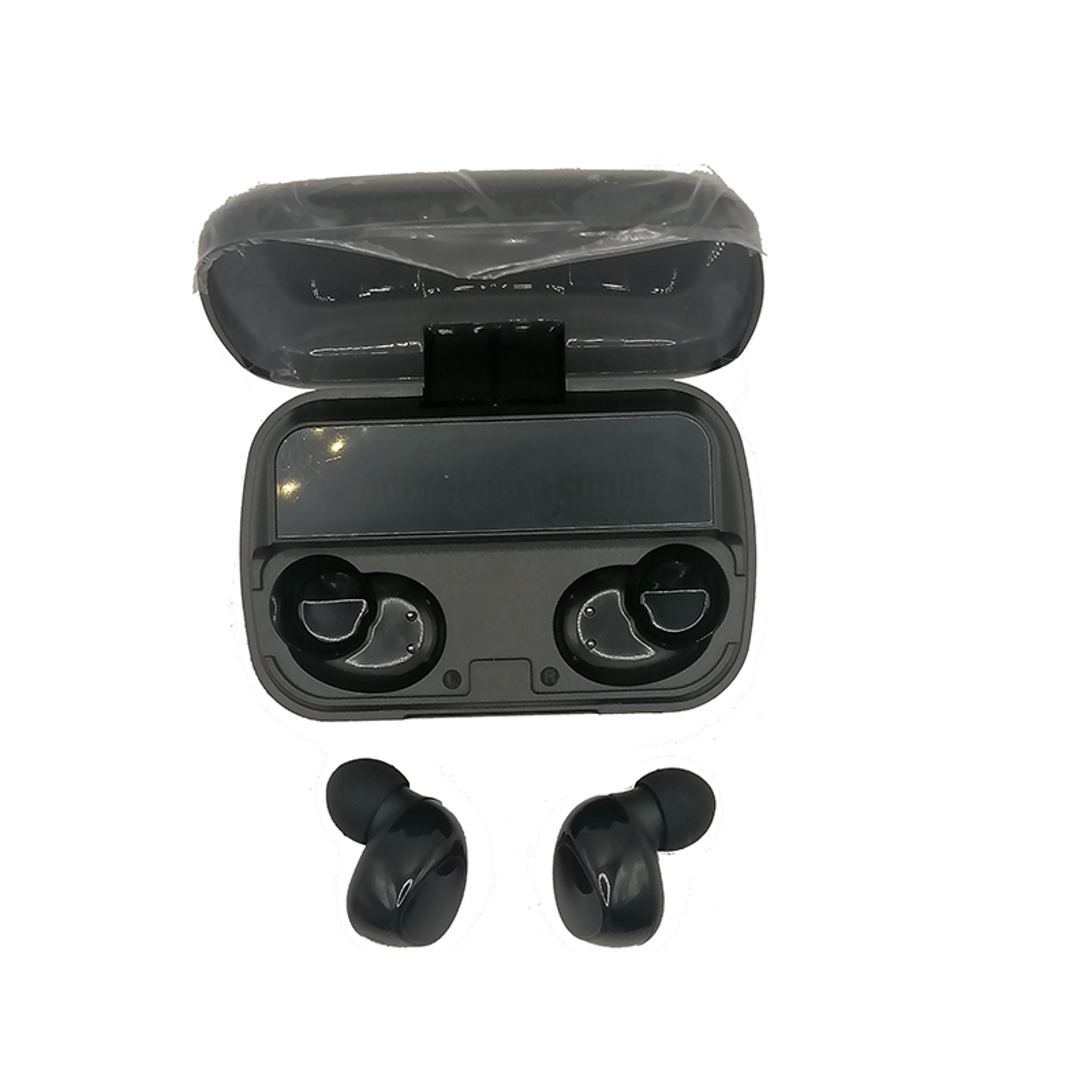 Wireless Bluetooth Earbuds with Touch Control and LED Charging Case – view 1