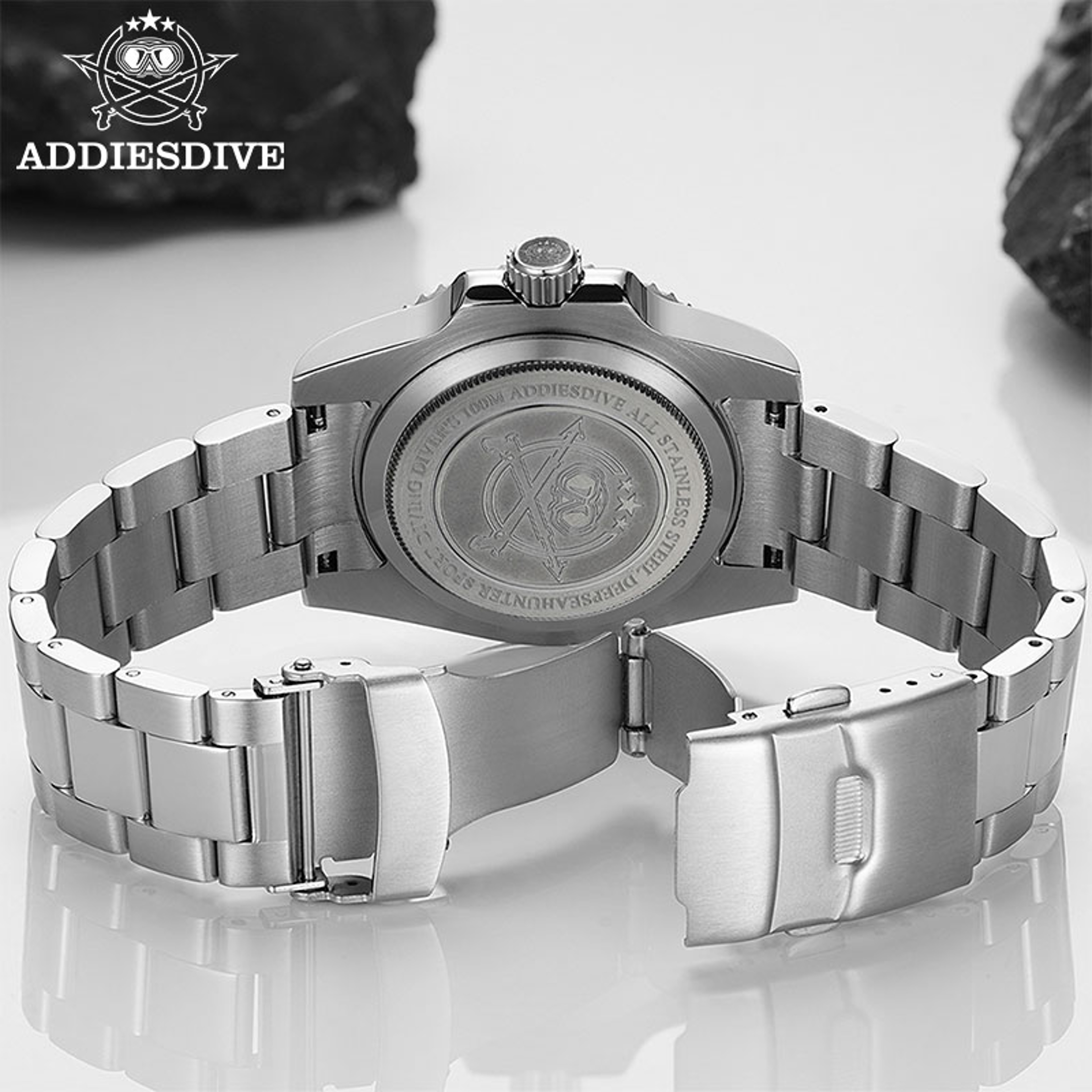 Automatic Mechanical Watch With Ceramic Bezel Waterproof Luminous Classic Timepiece 4