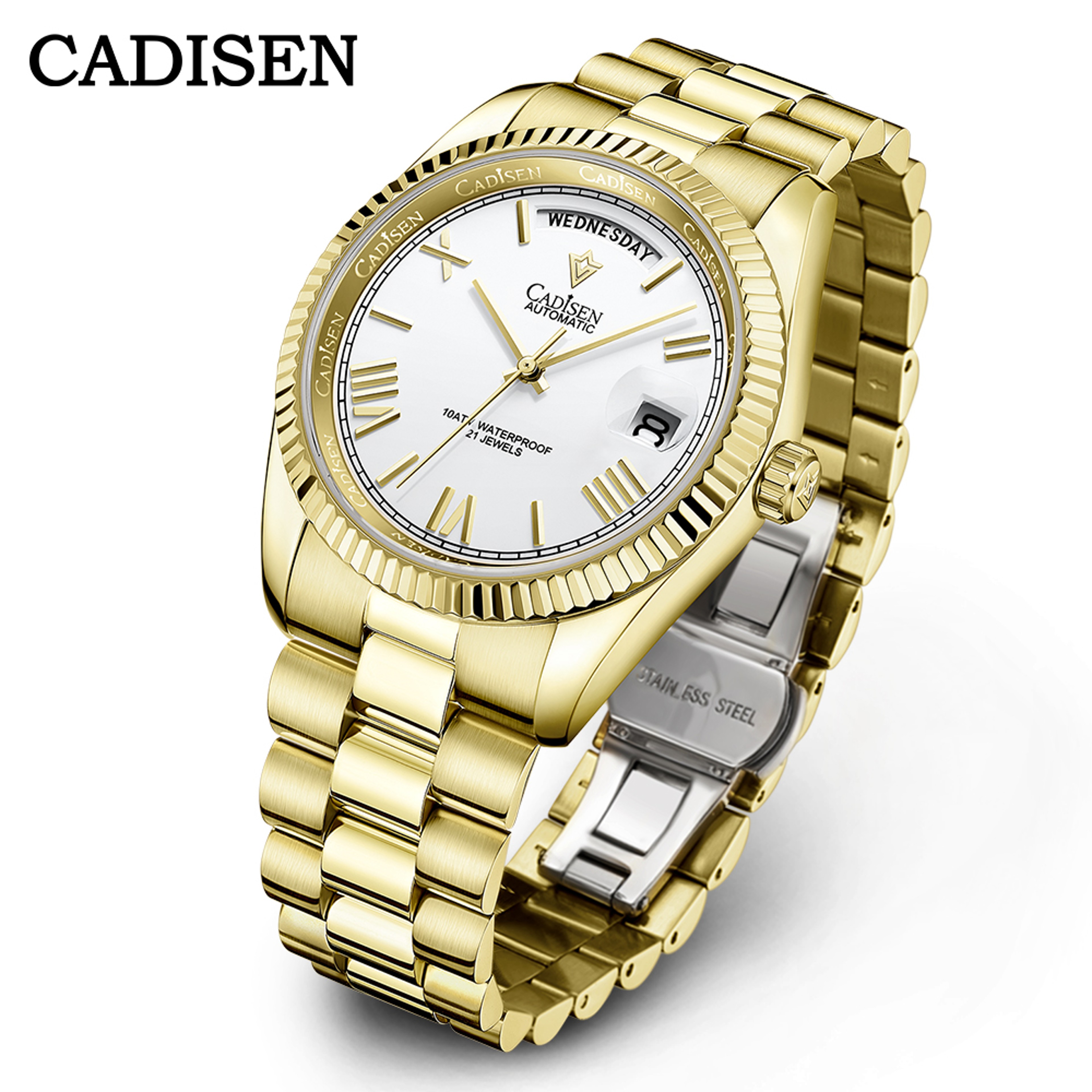 Luxury Meteorite Dial Automatic Mechanical Watch For Men With Movement 6