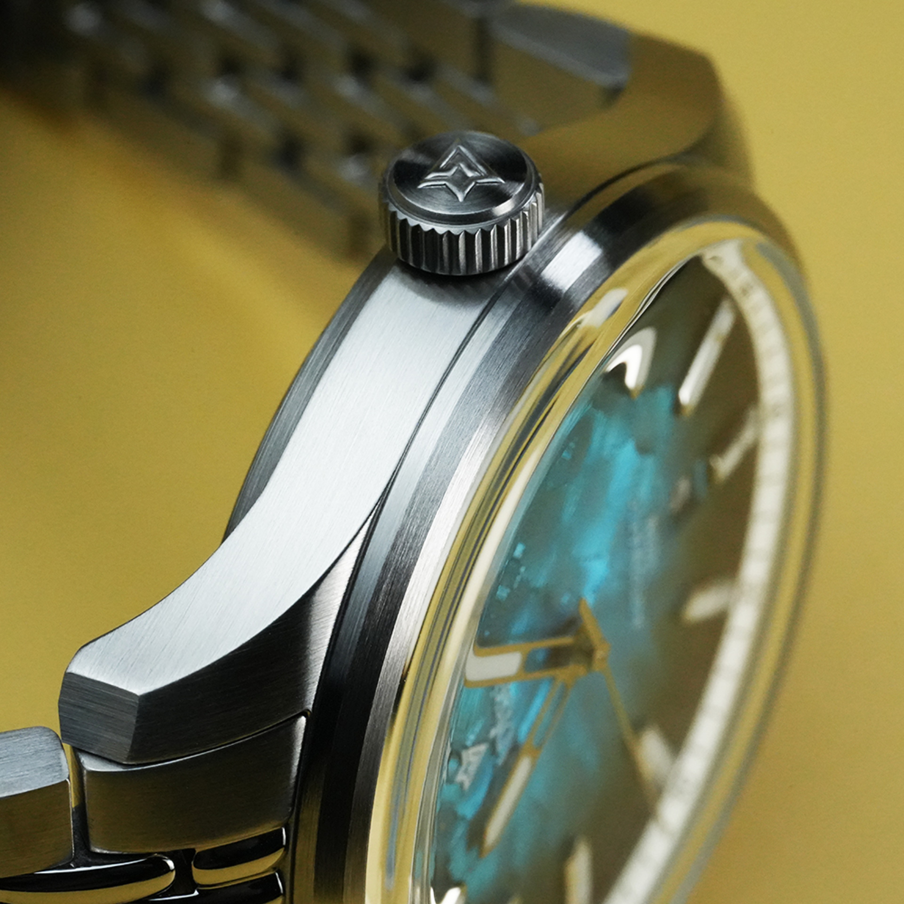 Automatic Blue Dial Mechanical Watch for Men with MIYOTA Movement Waterproof – view 4