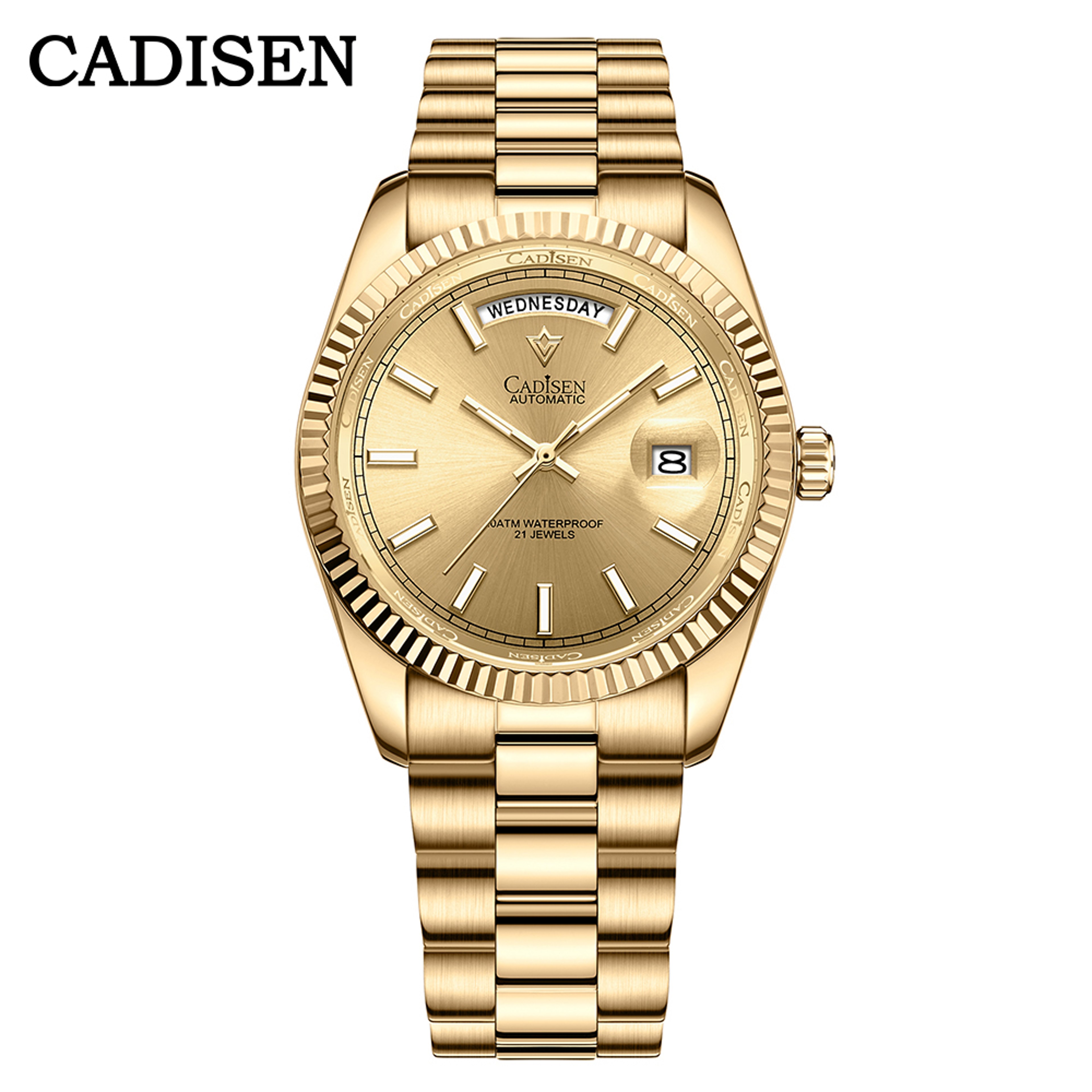 Luxury Automatic Mechanical Men Watch With AR Sapphire Glass Elegant Wristwatch 6