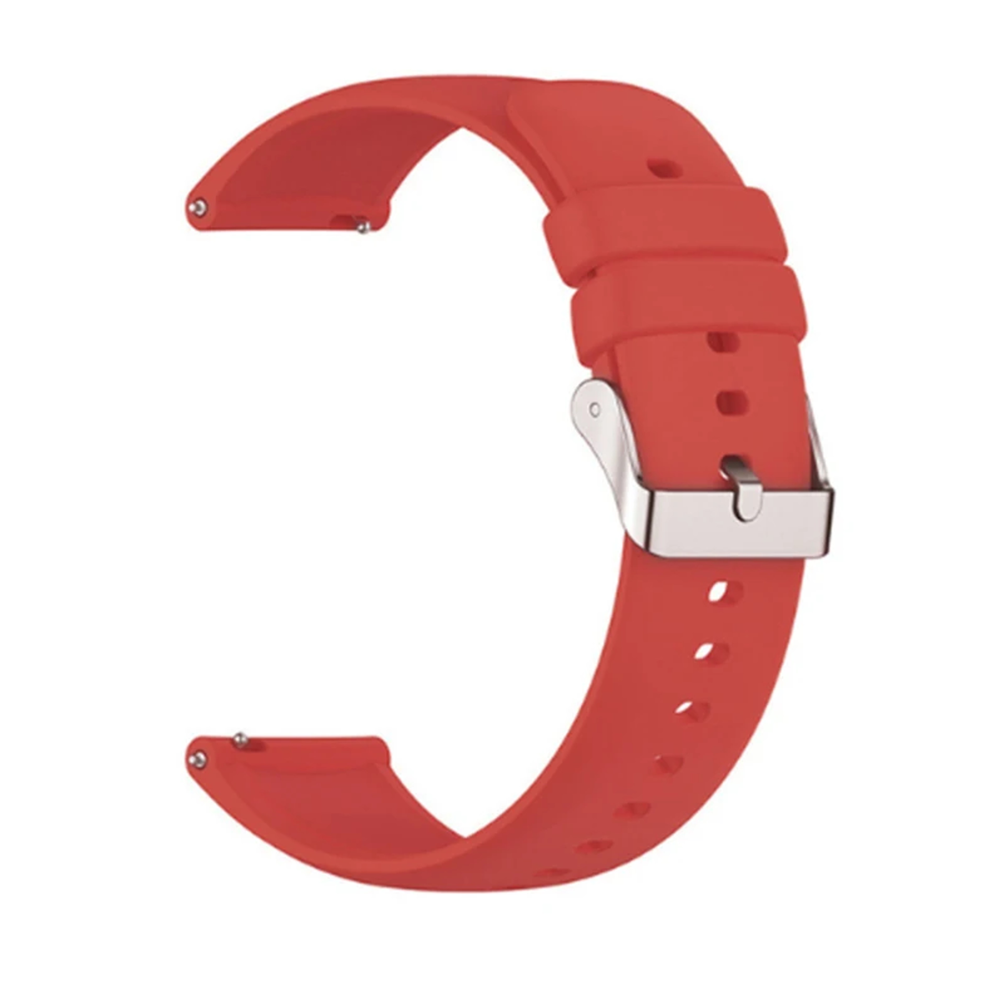 Watch Silicone Strap Quick Release Comfortable Wristband With Pin Buckle 17