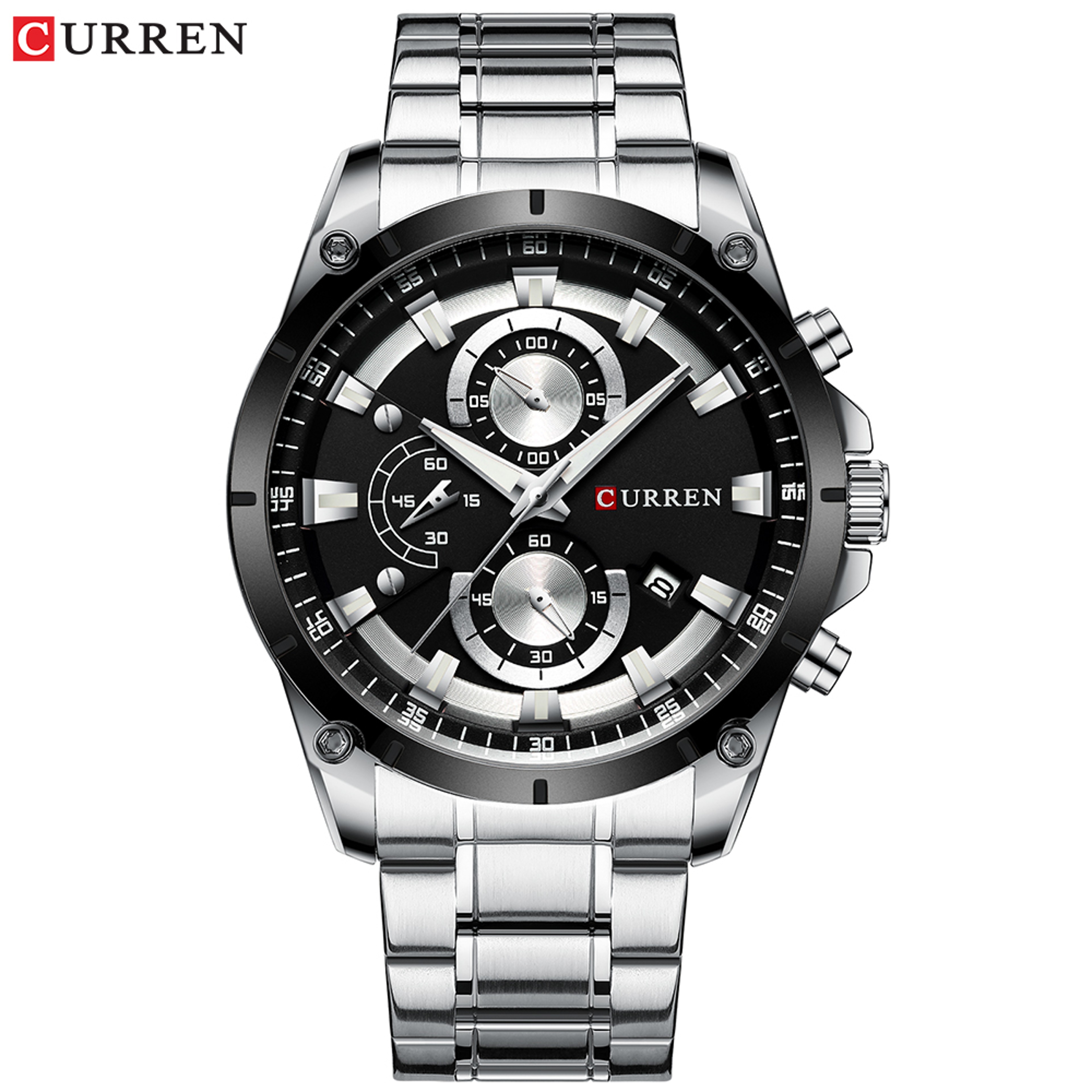 Luxury Automatic Men Watch With Date Display Waterproof Business Casual Wristwatch 7