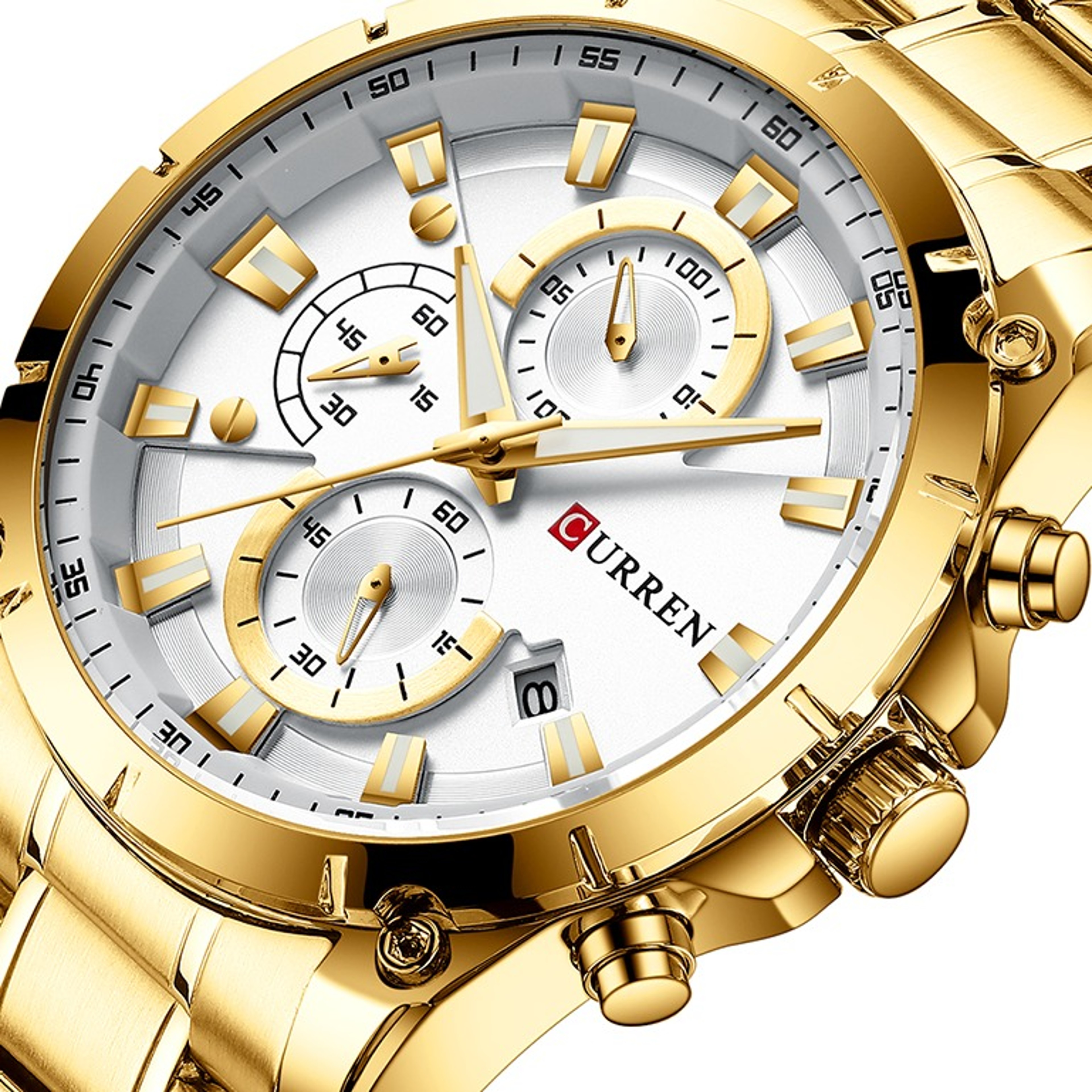 Luxury Automatic Men Watch with Date Display Waterproof Business Casual Wristwatchjpg