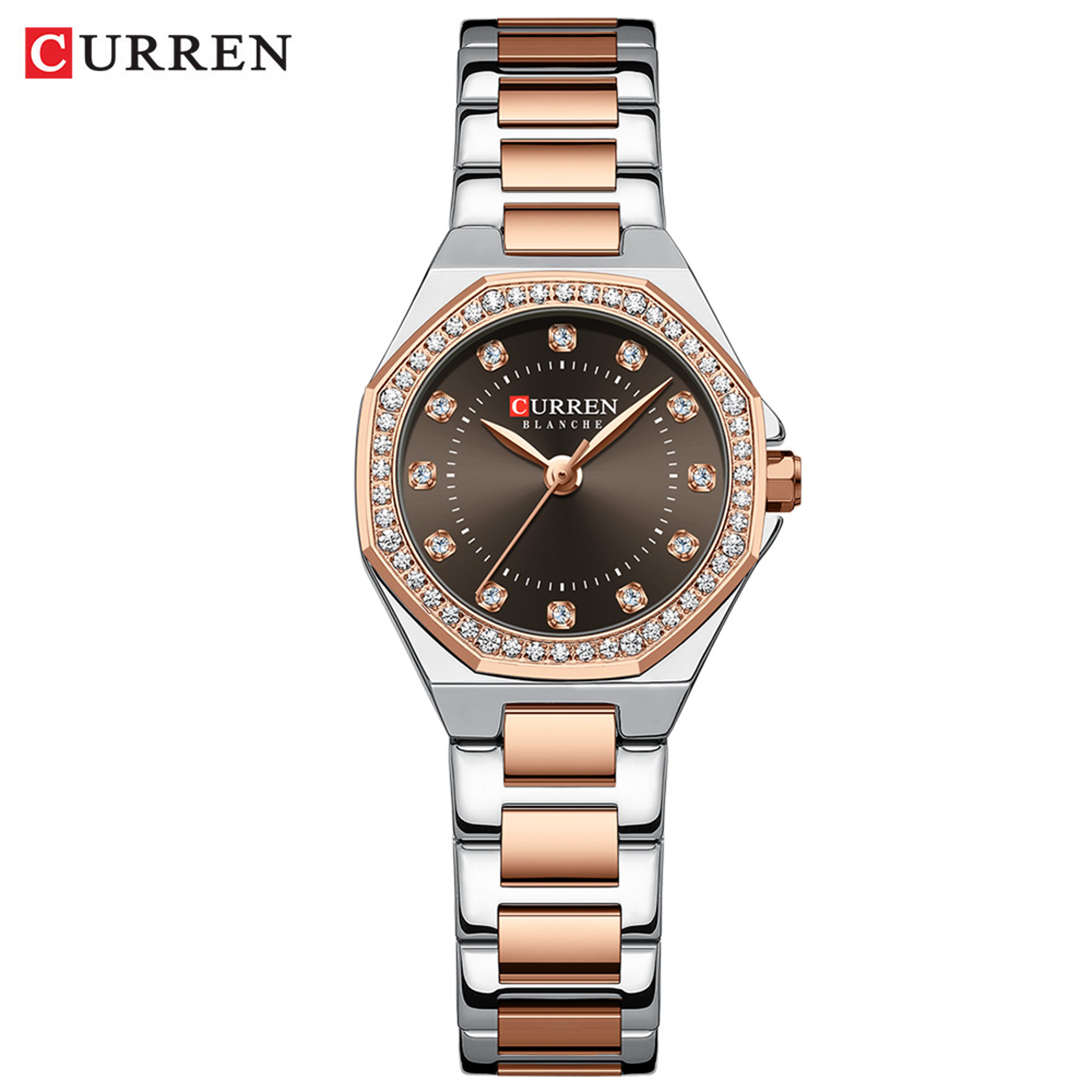 Elegant Womens Fashion Quartz Watch Stainless Steel Waterproof Ladies Wrist Watch – view 8