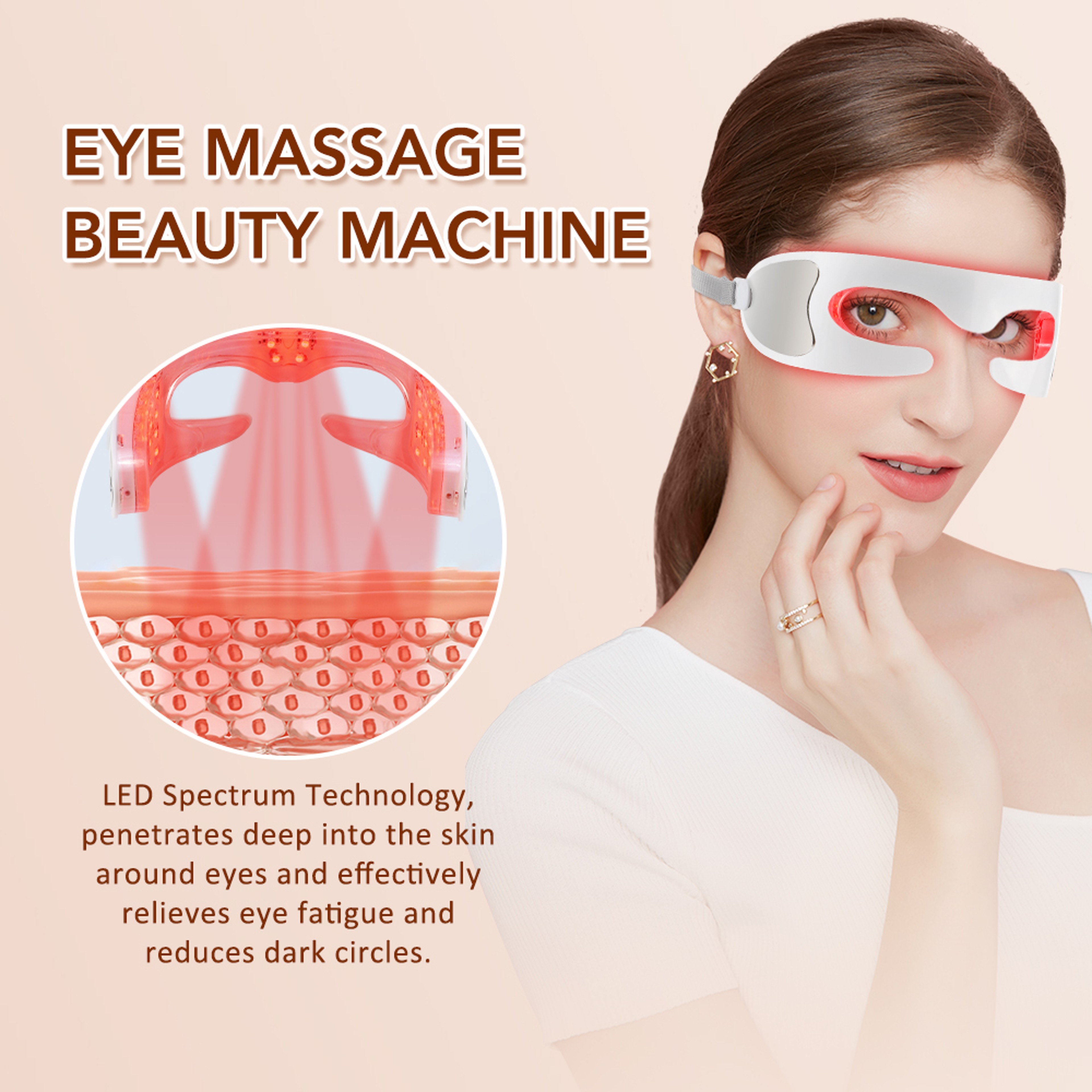 Rechargeable Eye Massager For Eye Fatigue Relief And Anti Aging Eye Care 3