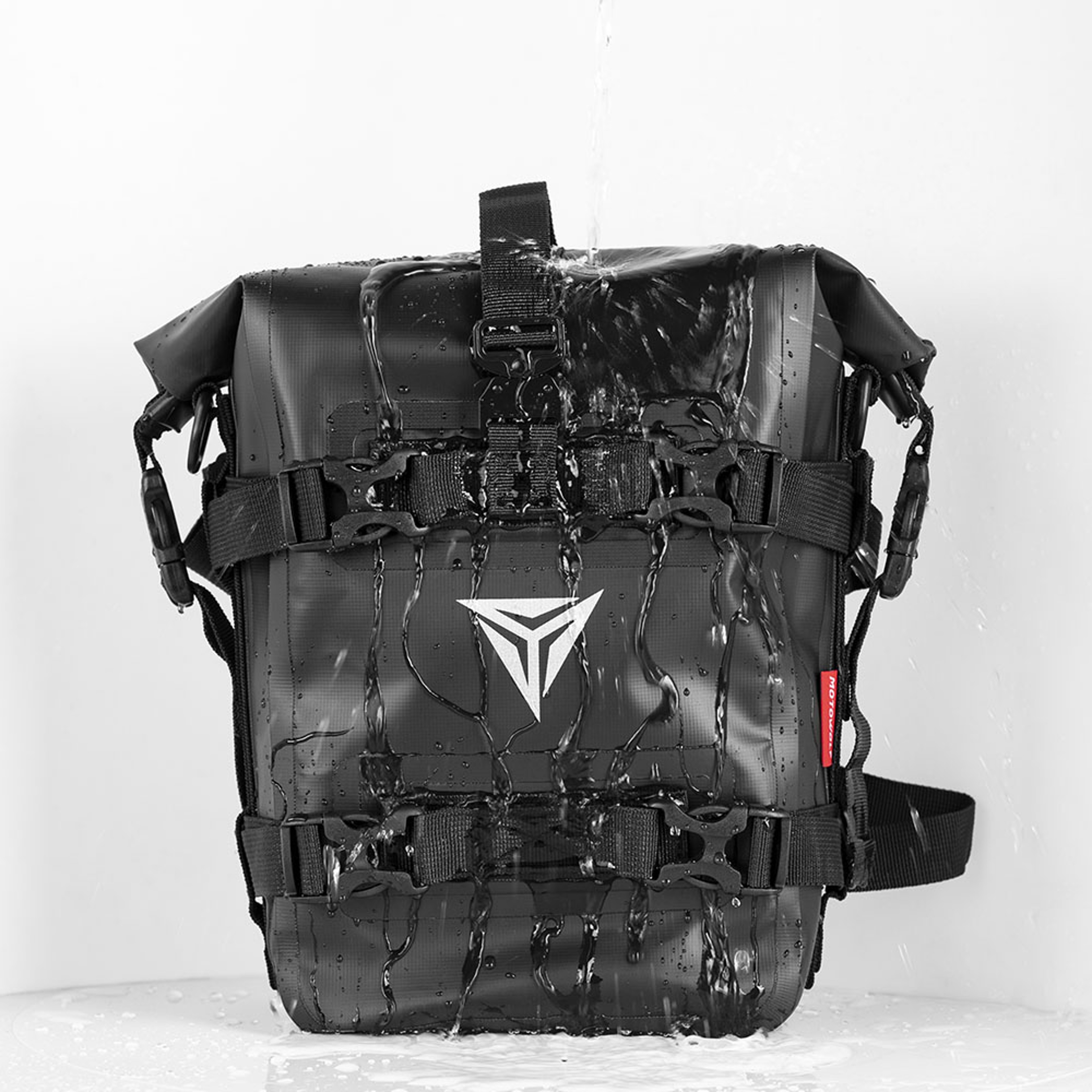 Waterproof Motorcycle Saddle Bag 8L Tank Side Tool Pack Crash Bar Storage Bag 5