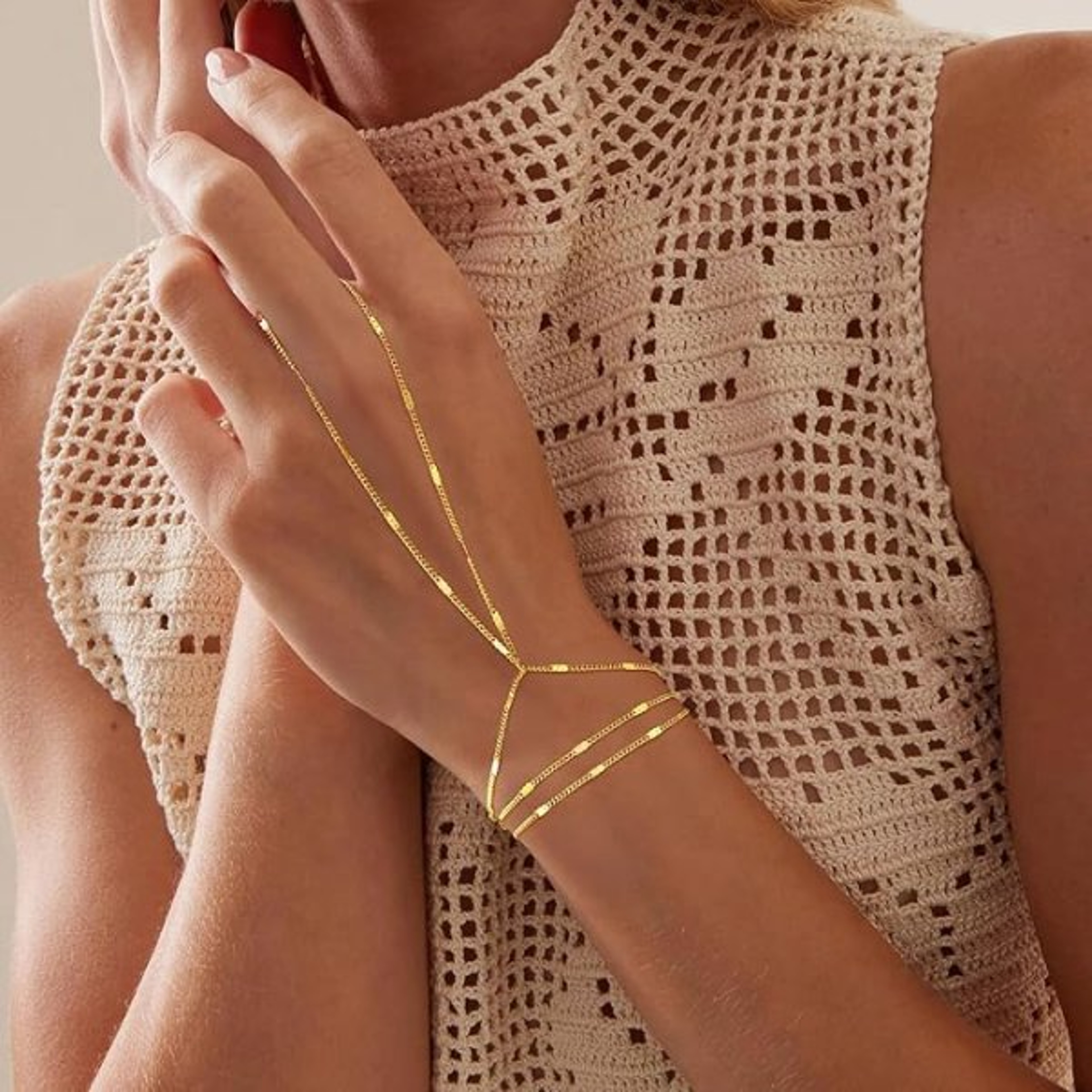Luxury Zircon Flower Bracelet Minimalist Floral Charm Jewelry Gift For Women 15