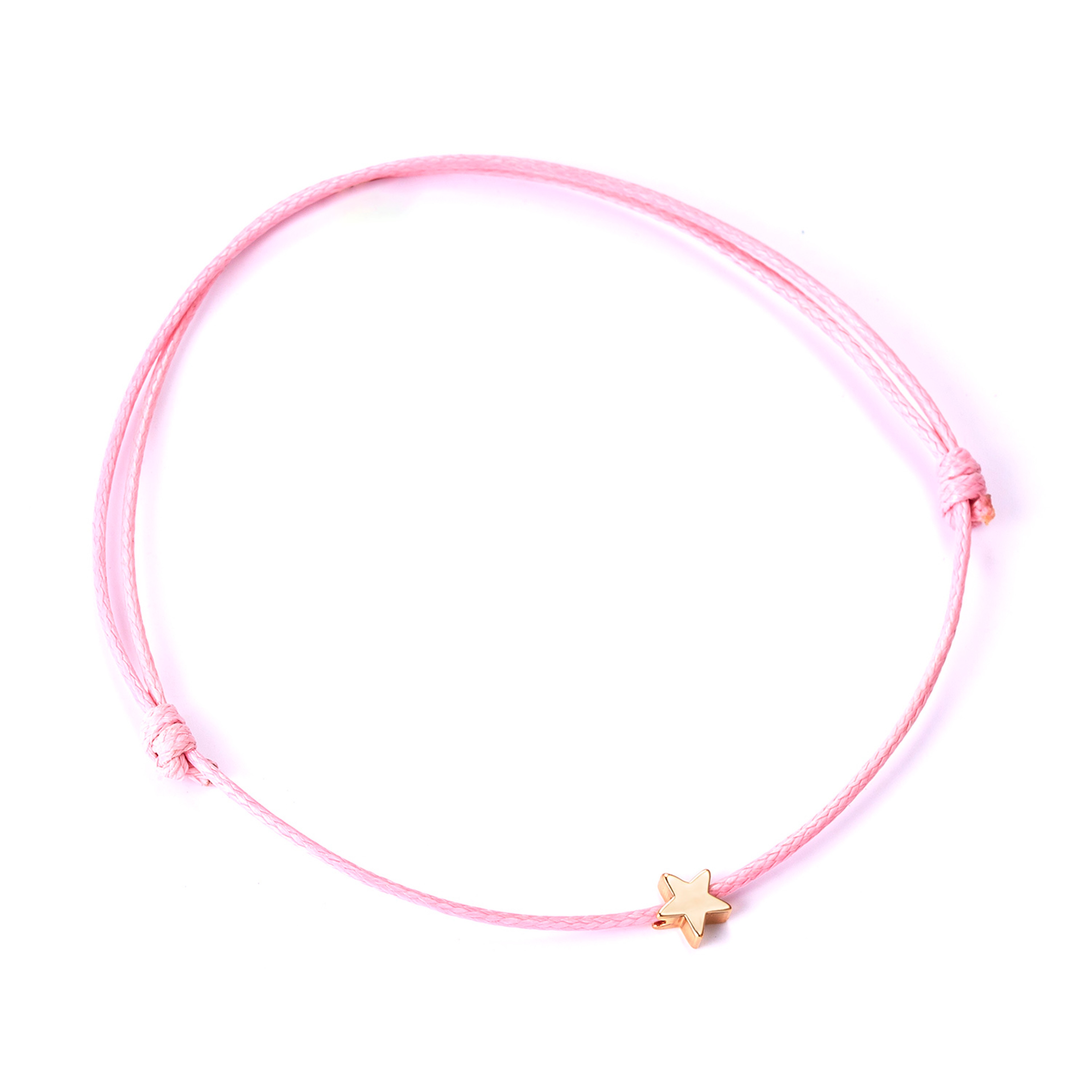 Make a Wish Crown Red String Bracelet Adjustable Lucky Charm Woven Jewelry Gift – view 5