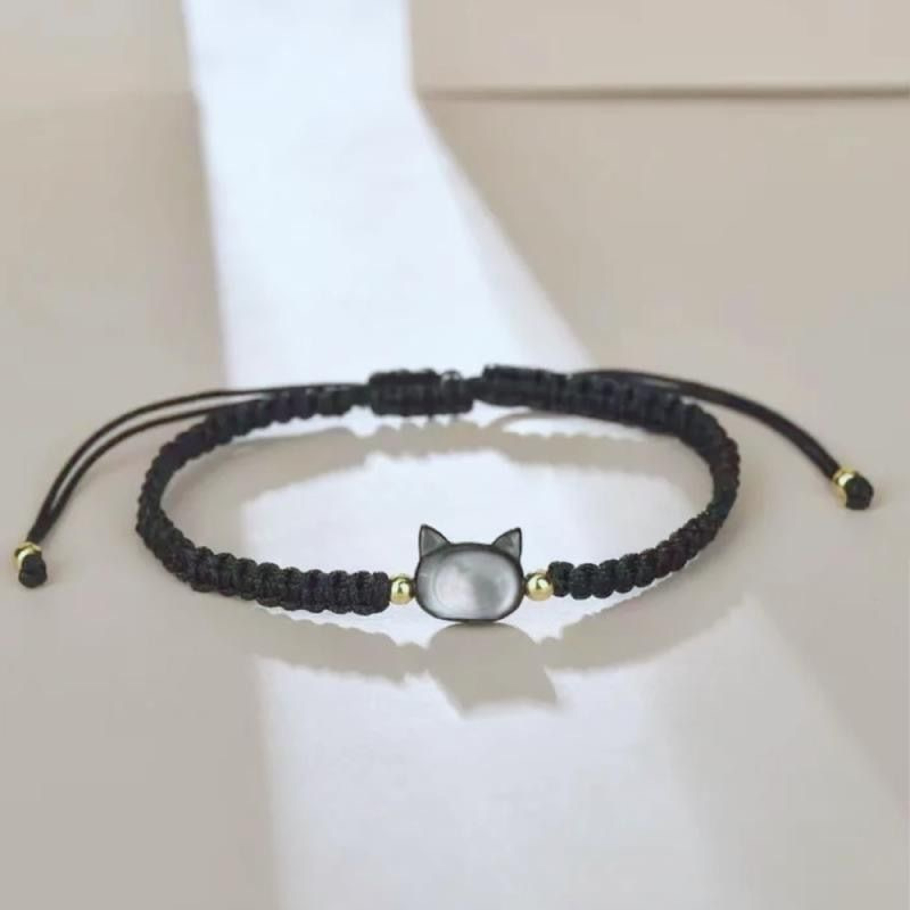 Handmade Black Cat Couples Bracelet Cute Friendship Jewelry Gift for Women – view 3