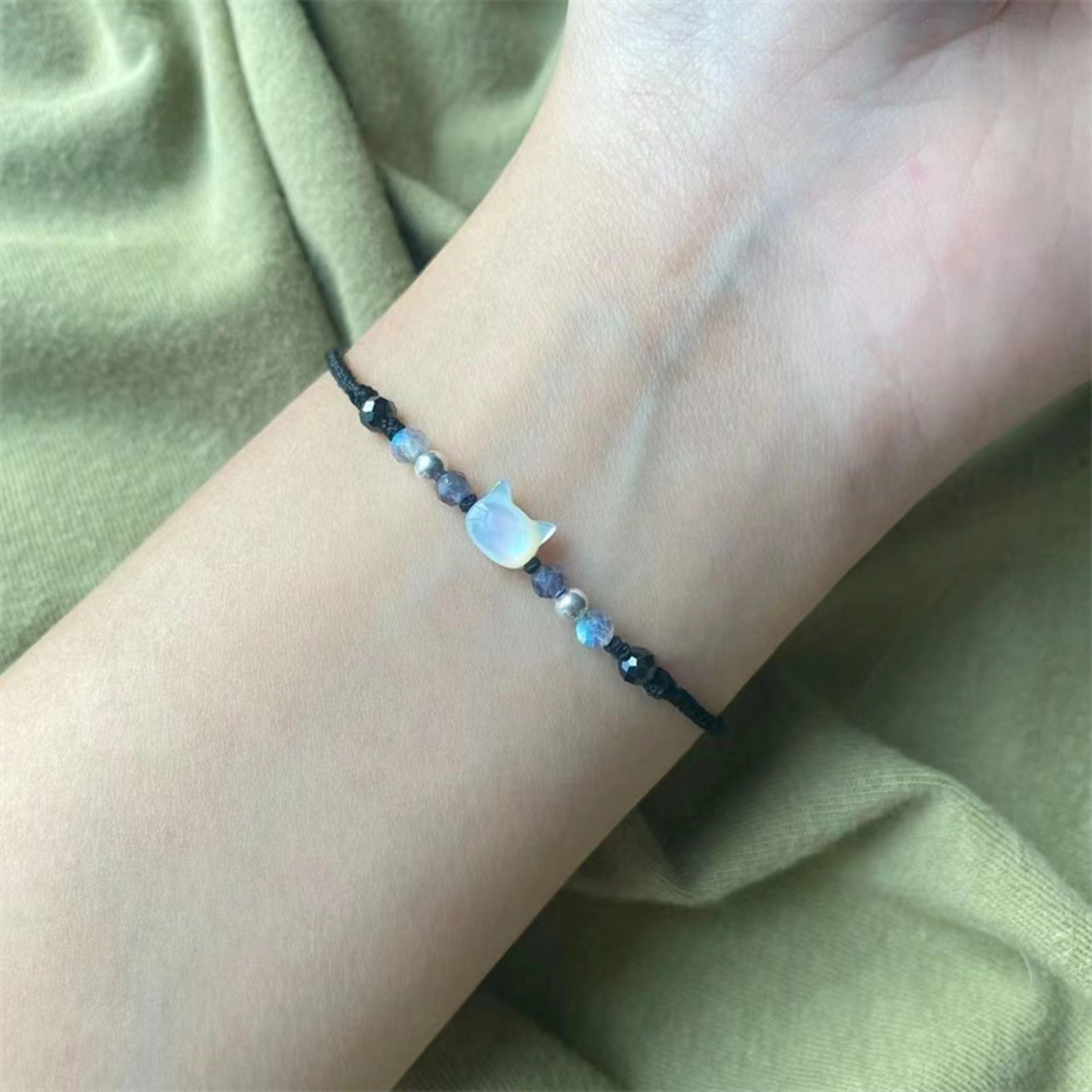 Handmade Black Cat Couples Bracelet Cute Friendship Jewelry Gift for Women – view 9