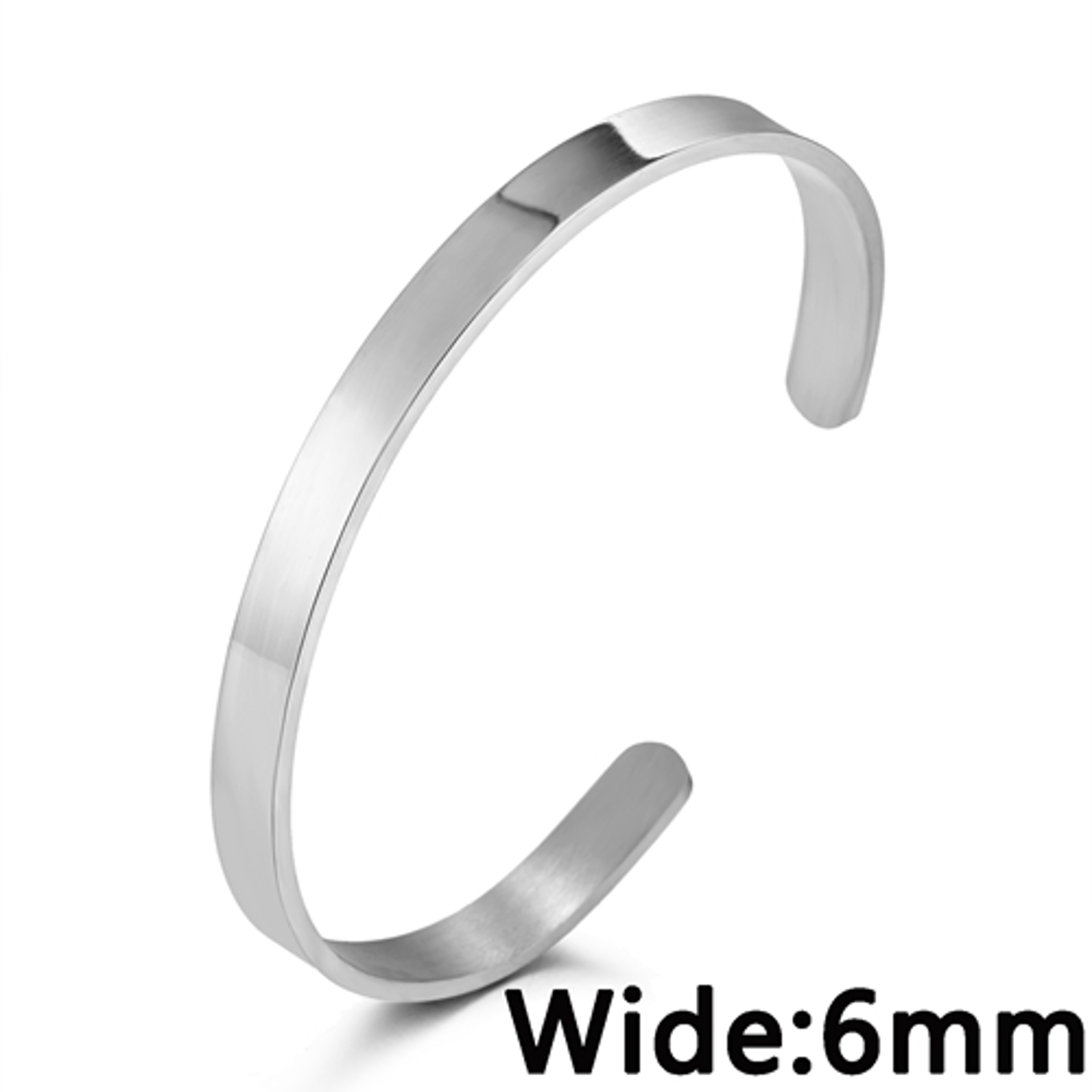 Personalized Engraved Name Bracelet Custom Stainless Steel Jewelry Gift for Women Men – view 11