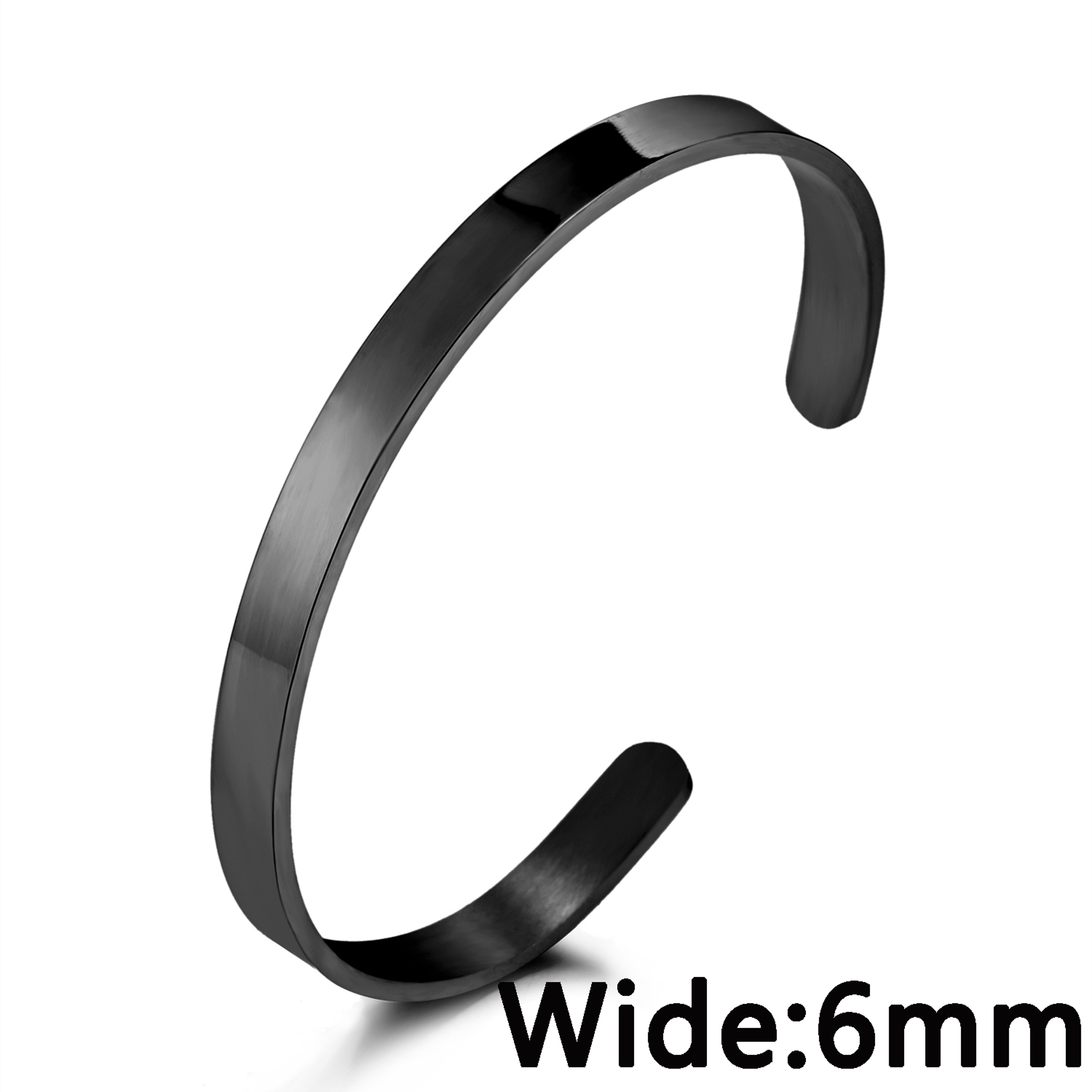 Personalized Engraved Name Bracelet Custom Stainless Steel Jewelry Gift for Women Men – view 14