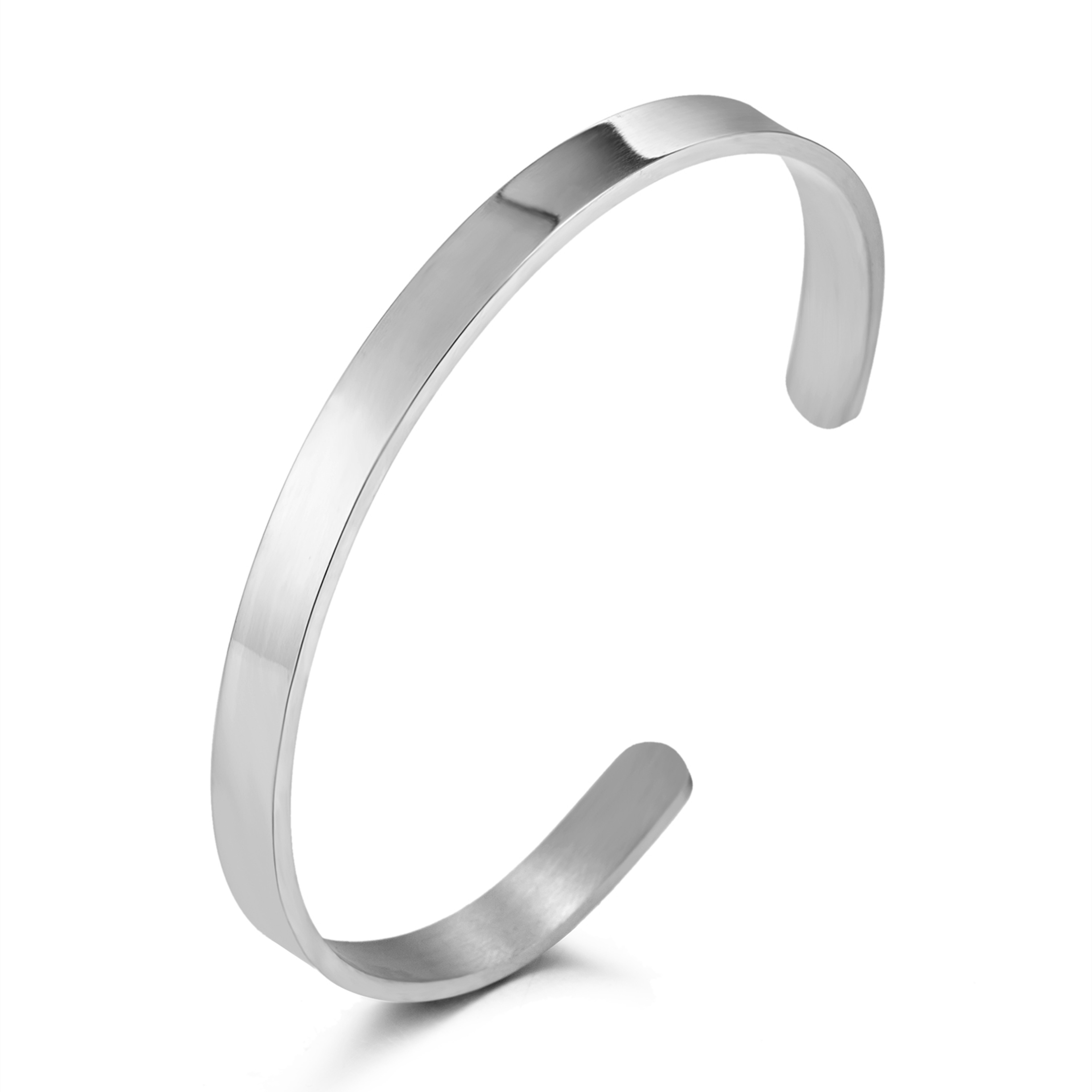 Personalized Engraved Name Bracelet Custom Stainless Steel Jewelry Gift for Women Men – view 15