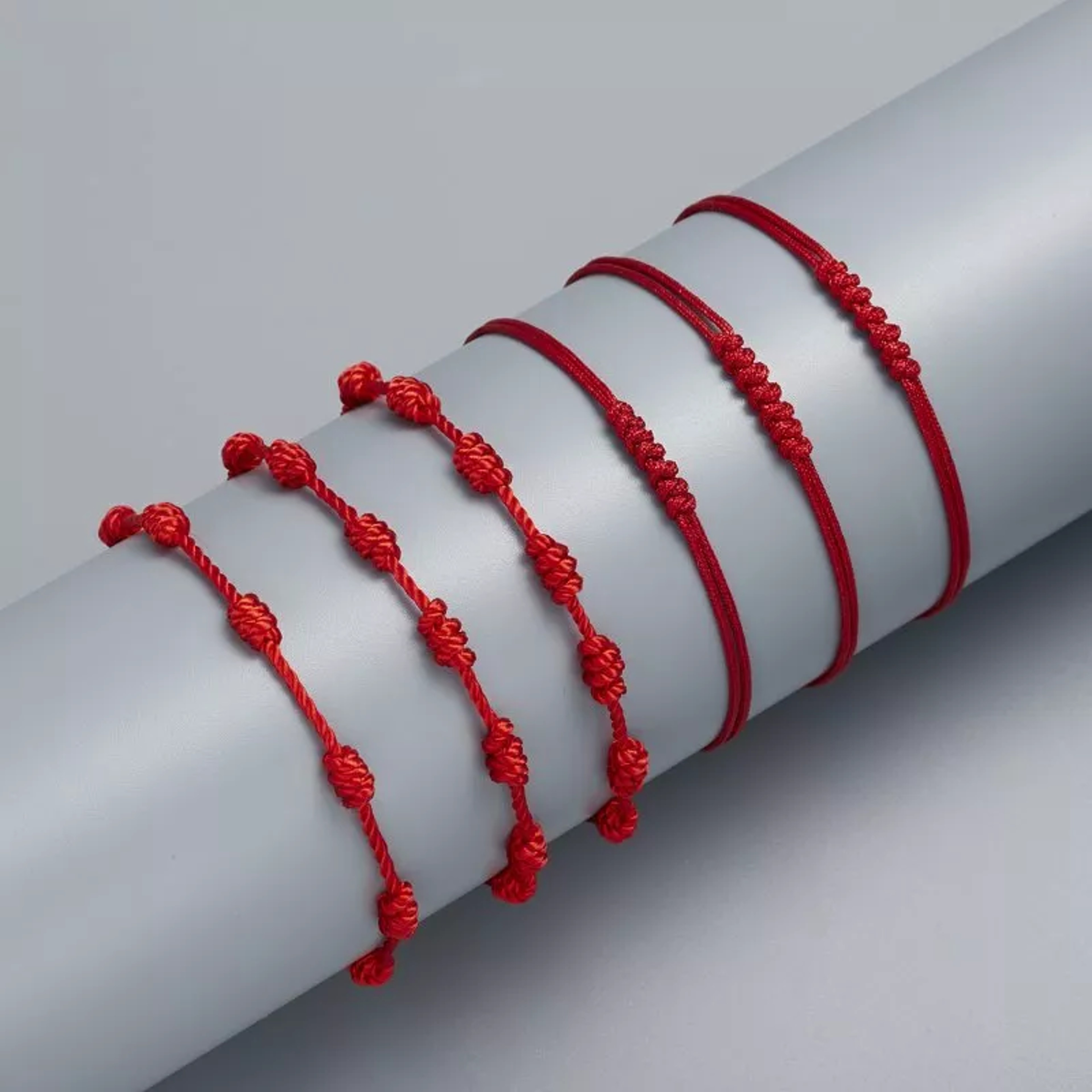 Handmade Knot Lucky Red String Bracelet for Men Women Gift – view 6