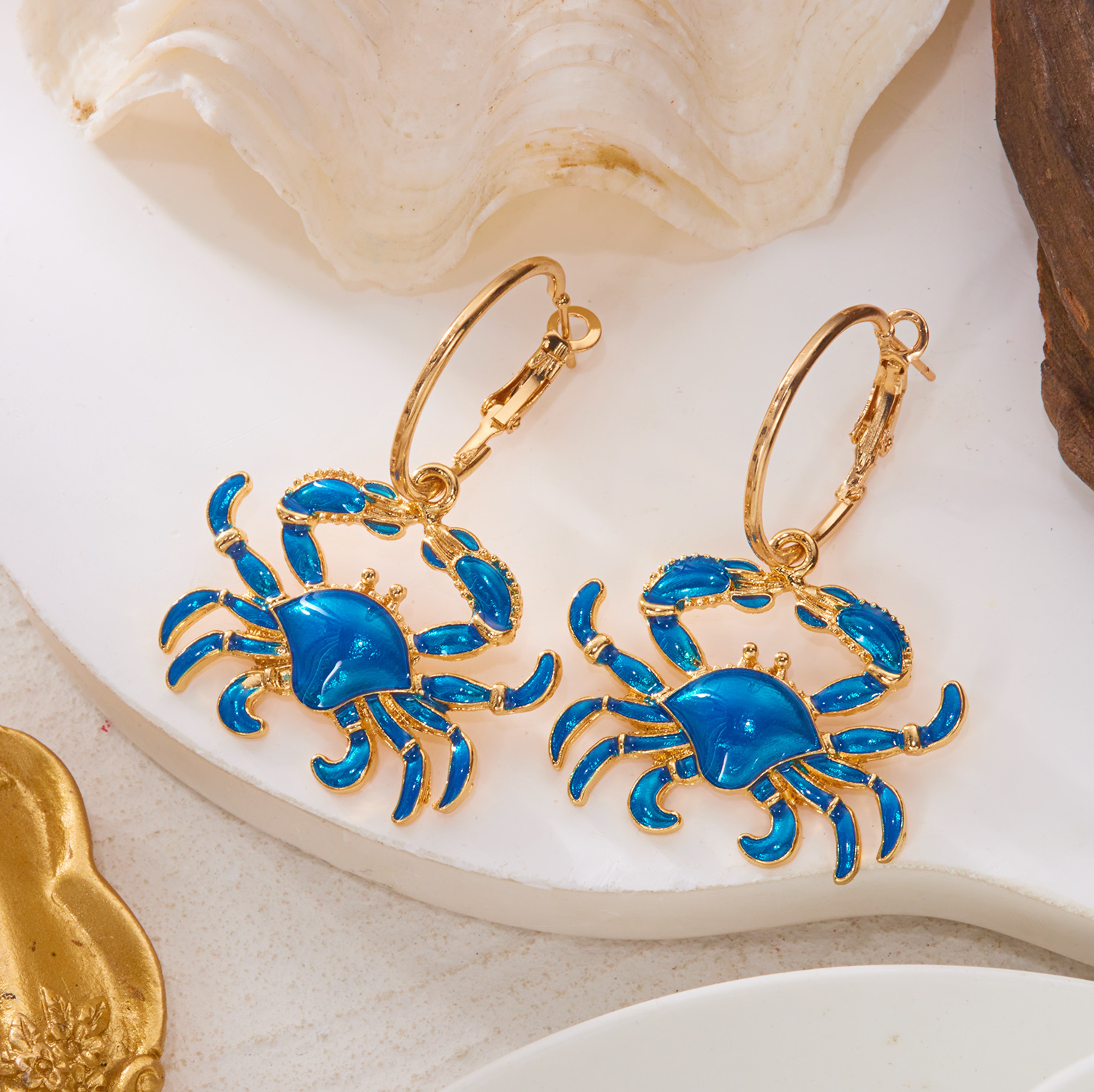 Crab Lobster Earrings Bohemian Beach Jewelry Fashion Gift Accessory 12