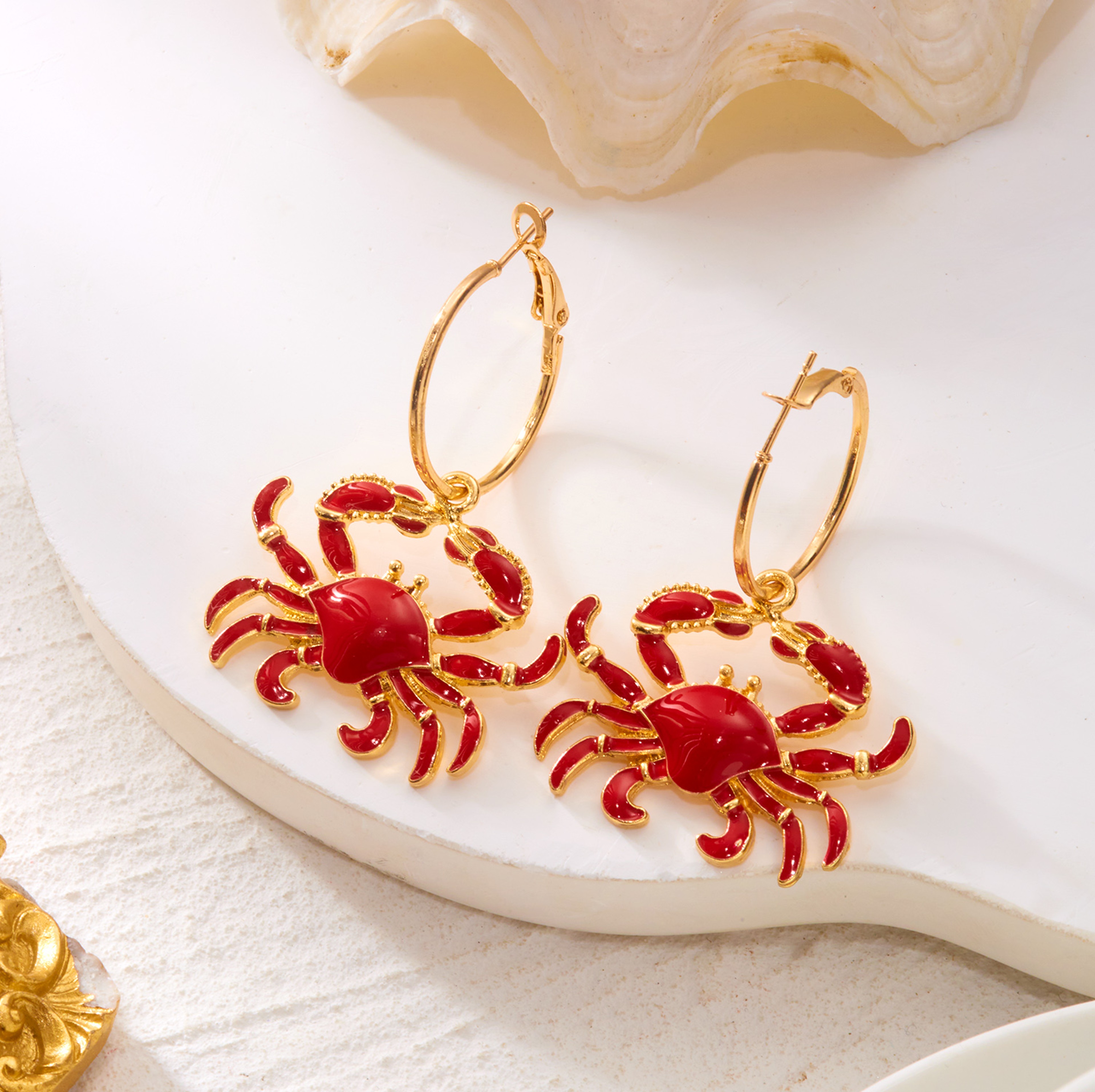 Crab Lobster Earrings Bohemian Beach Jewelry Fashion Gift Accessory 15
