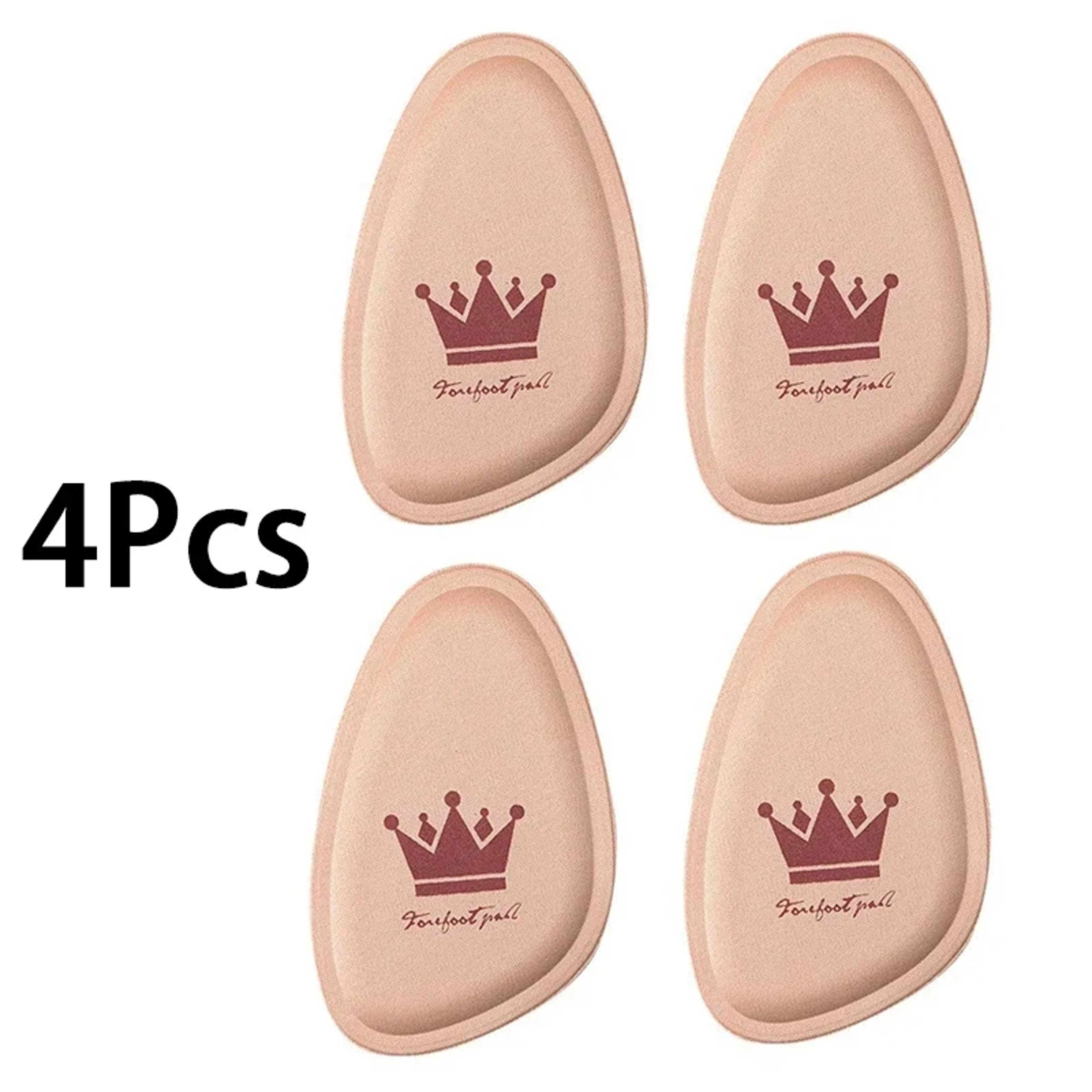 Womens Forefoot Cushion Pads Breathable Half Insoles For Ball Of Foot Comfort 8