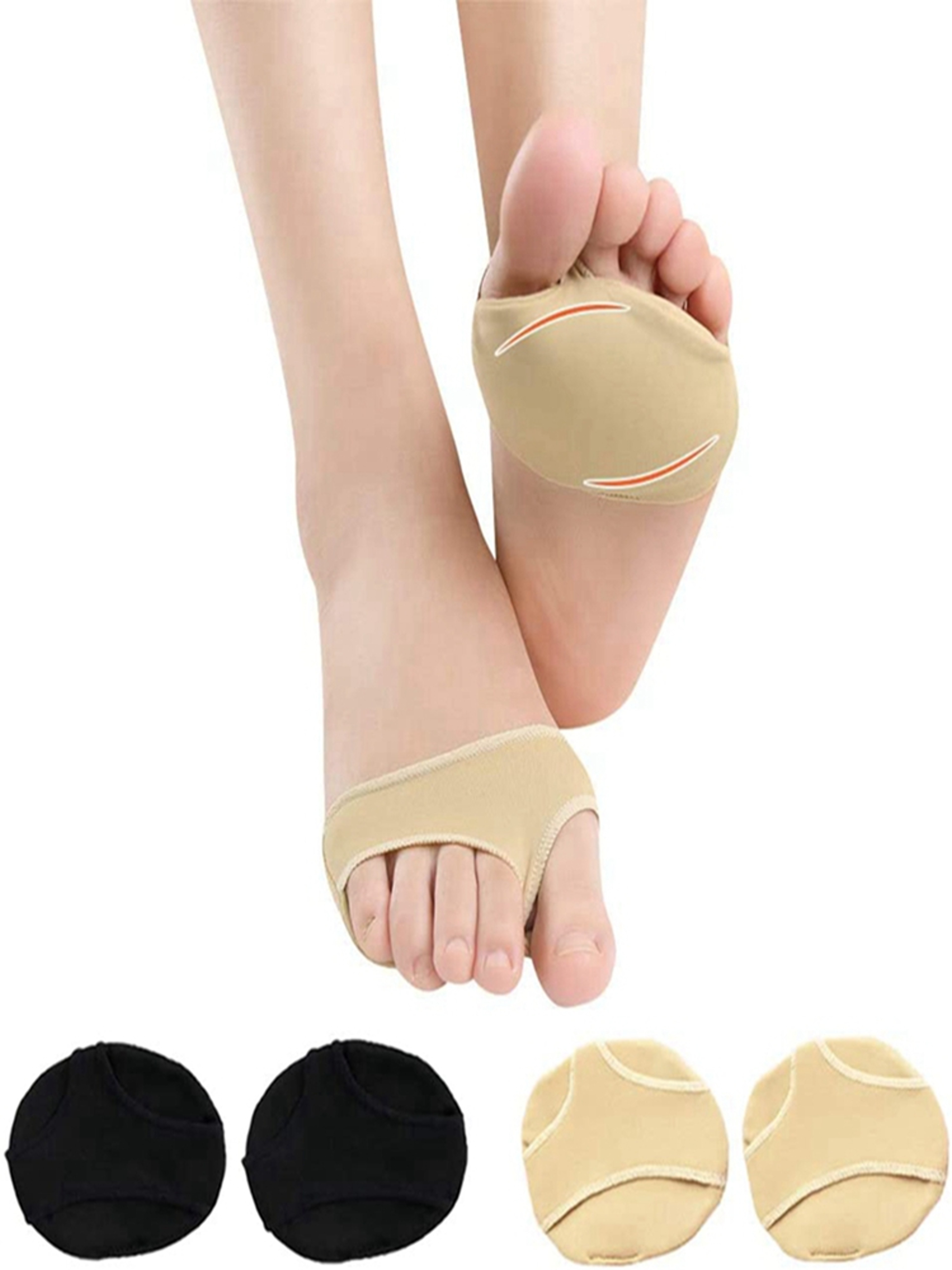 ComfortStep Metatarsal Gel Pads Breathable Ball Of Foot Cushions For Shock Absorption 0