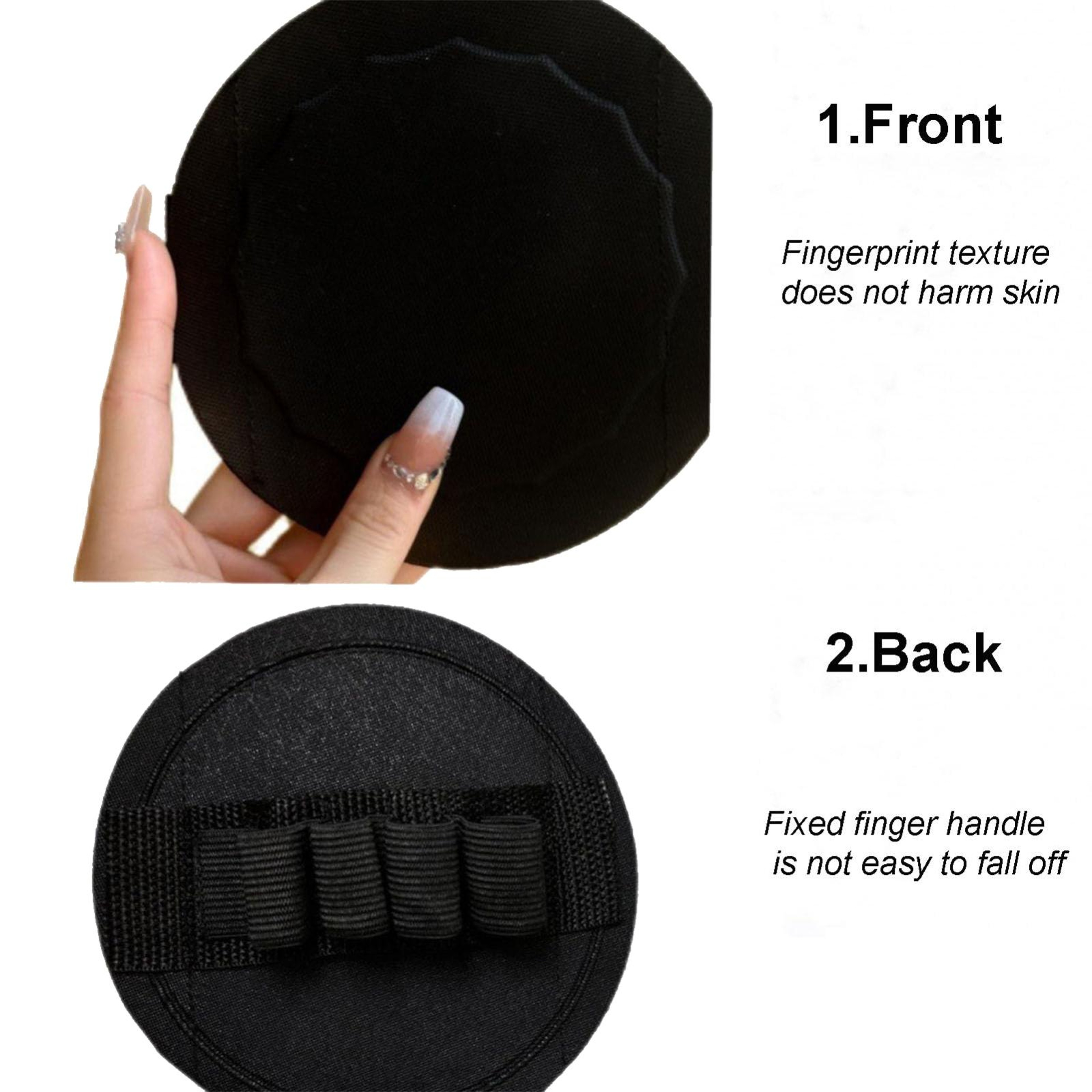 Silicone Exfoliating Finger Scrubber Set For Smooth Skin  Deep Clean 4