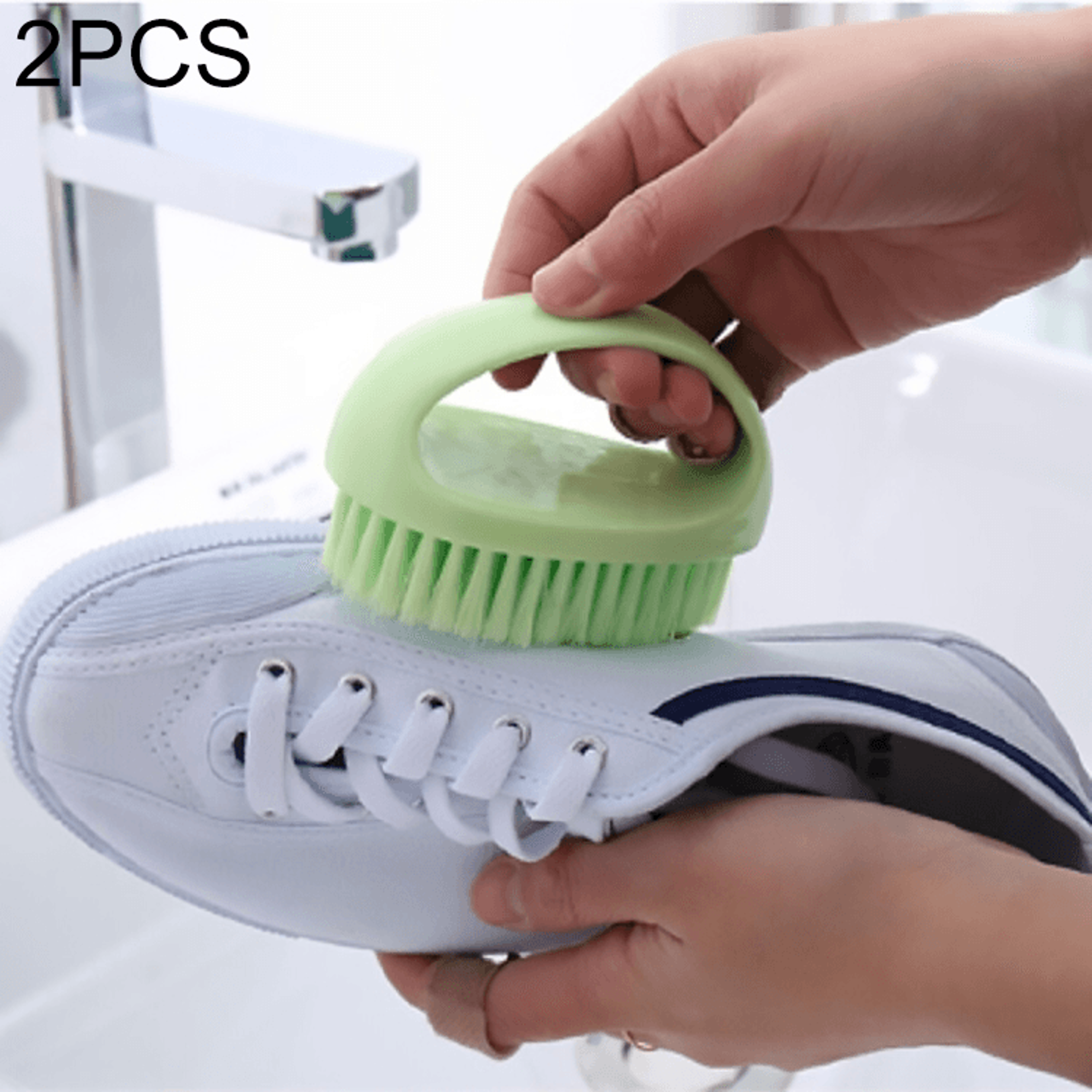 Multi Purpose Soft Shoe Cleaning Brush For Laundry And Bathroom Use 9