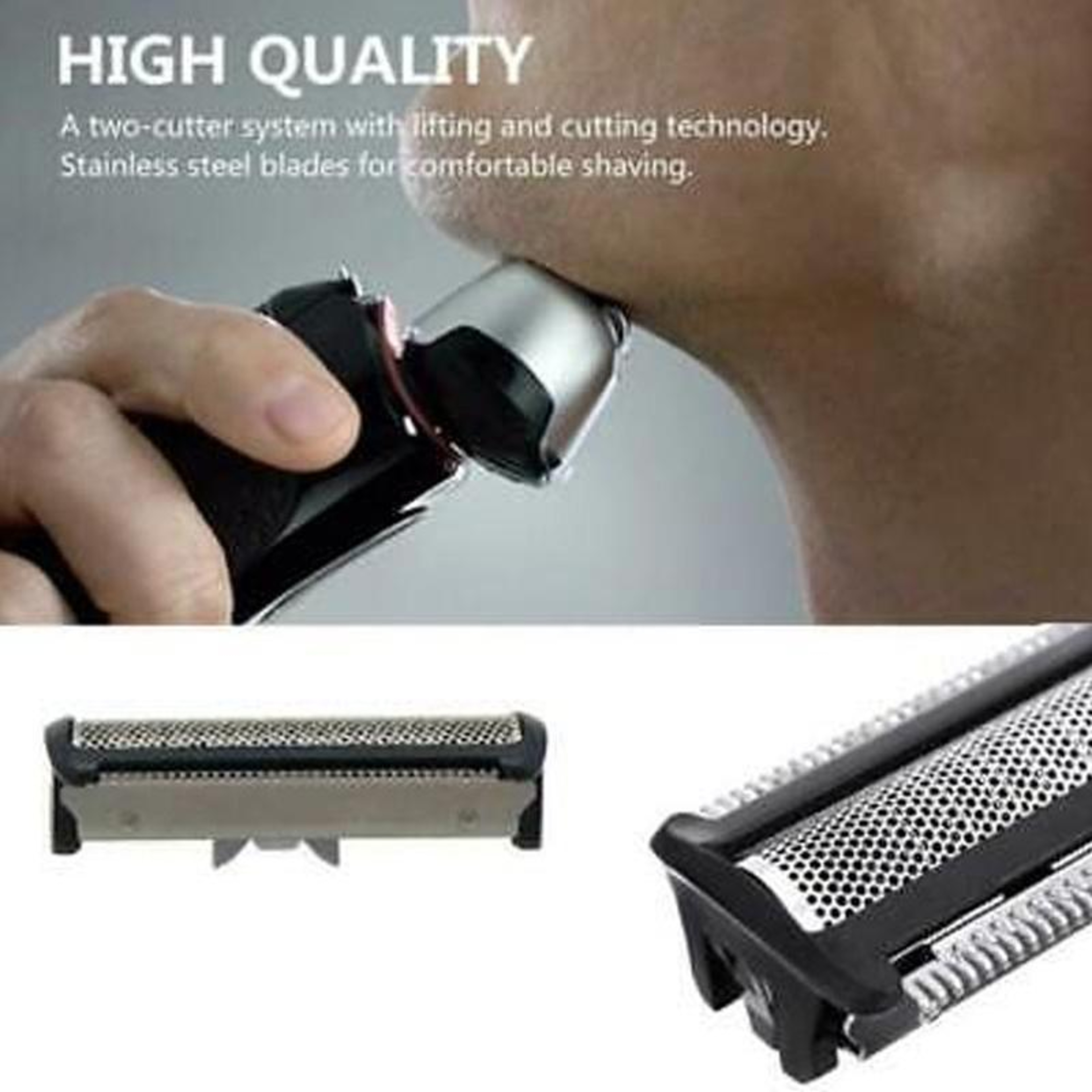 Universal Trimmer Shaver Head Replacement For Norelco Bodygroom Durable Foil  Cutter 3