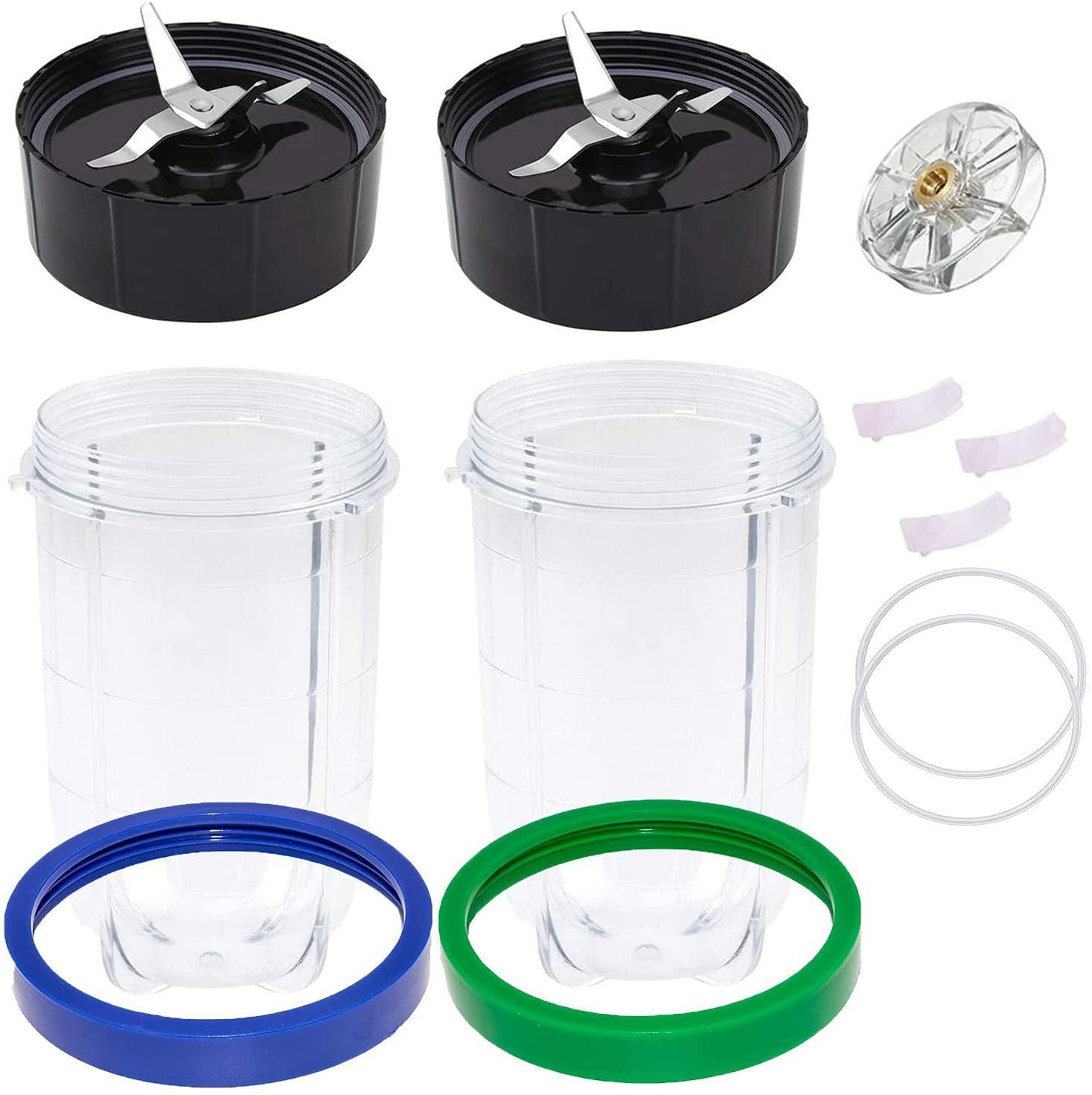 Premium Magic Bullet Replacement Parts Kit 12 Piece Personal Blender Accessories With 16oz Blender  0