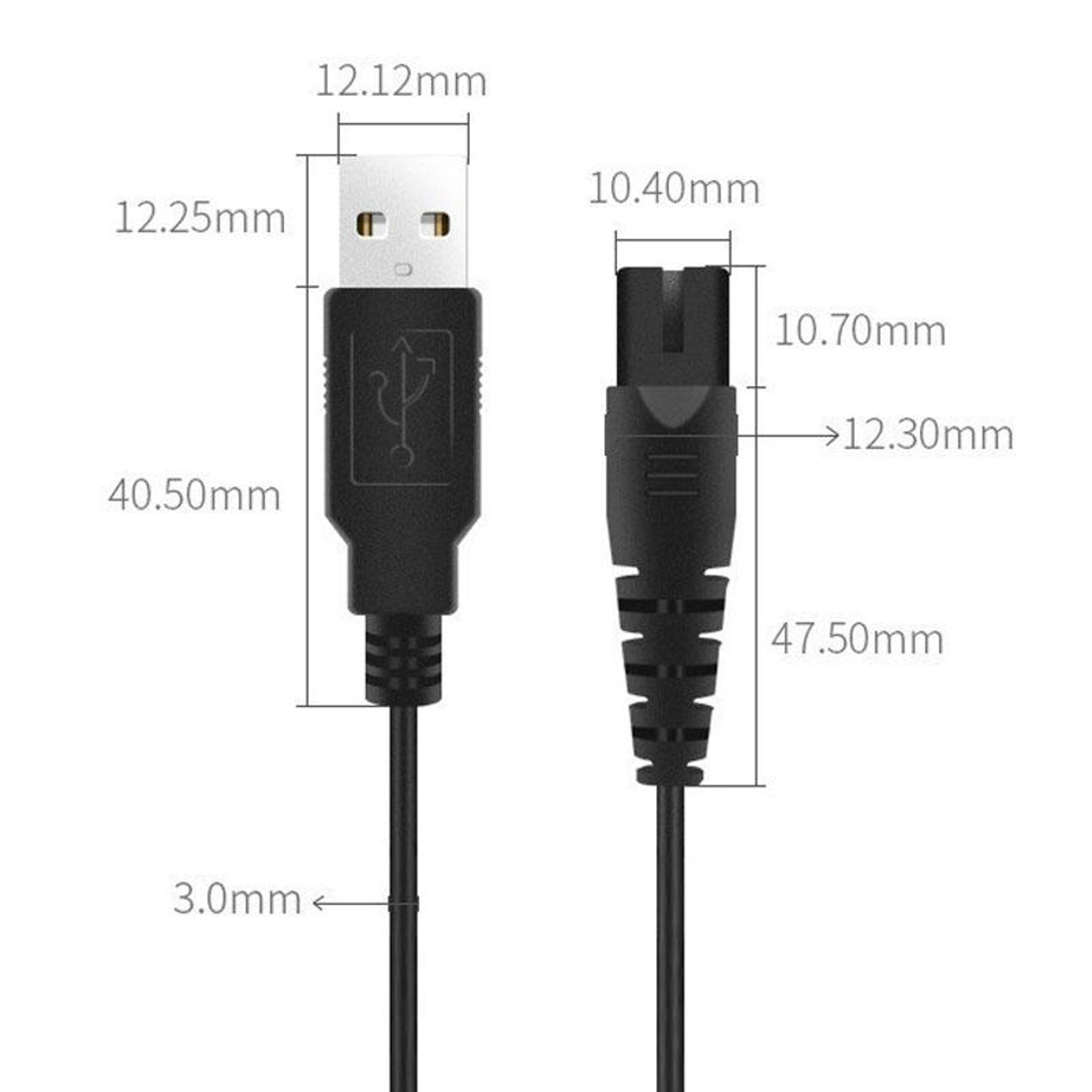 Premium USB Charging Cable For Shaver  Water Refill Devices Fast Durable Power Cord 2