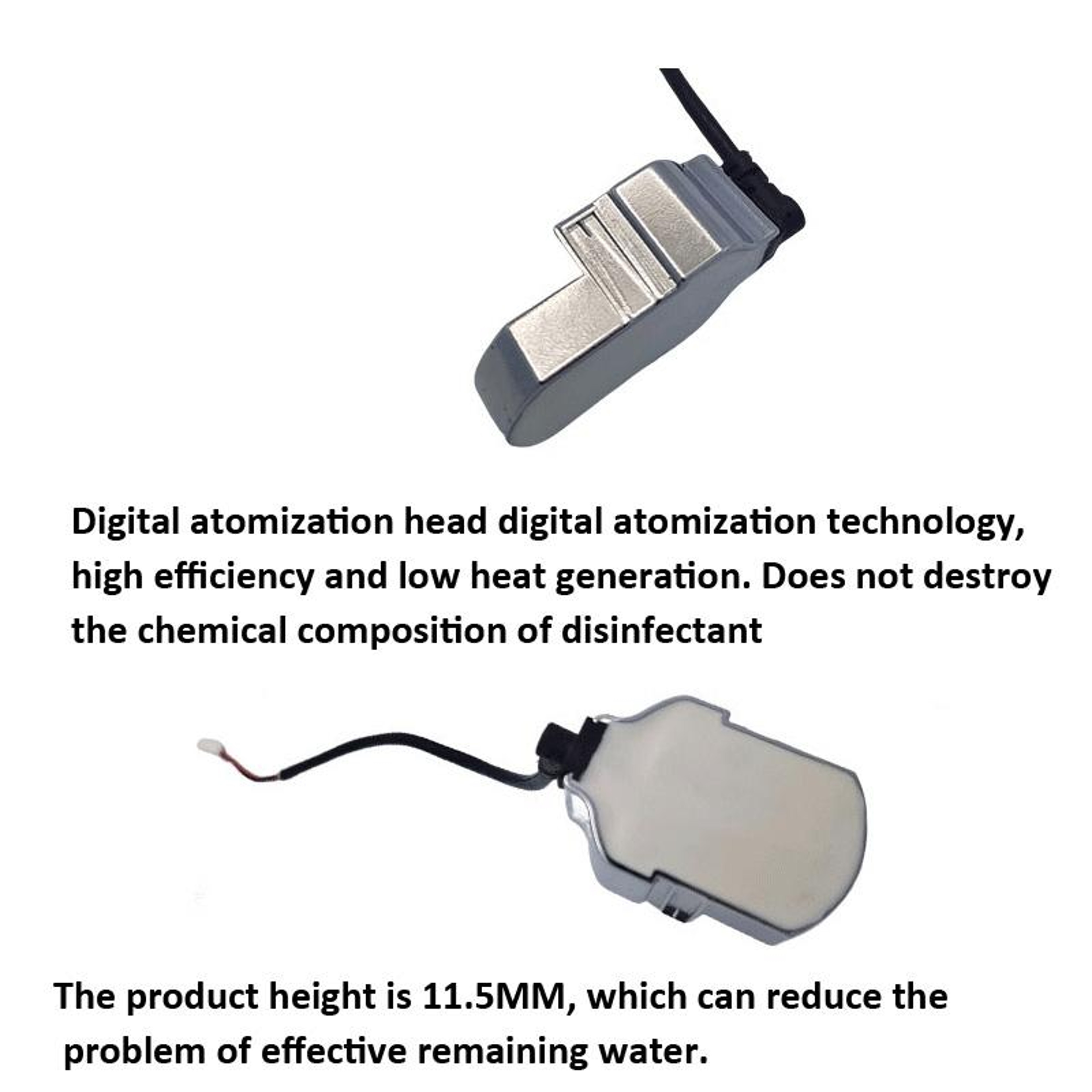 Ultra Thin Ultrasonic Mist Maker T Shaped 24V High Output Fogger Head For Humidifiers  Decor 3