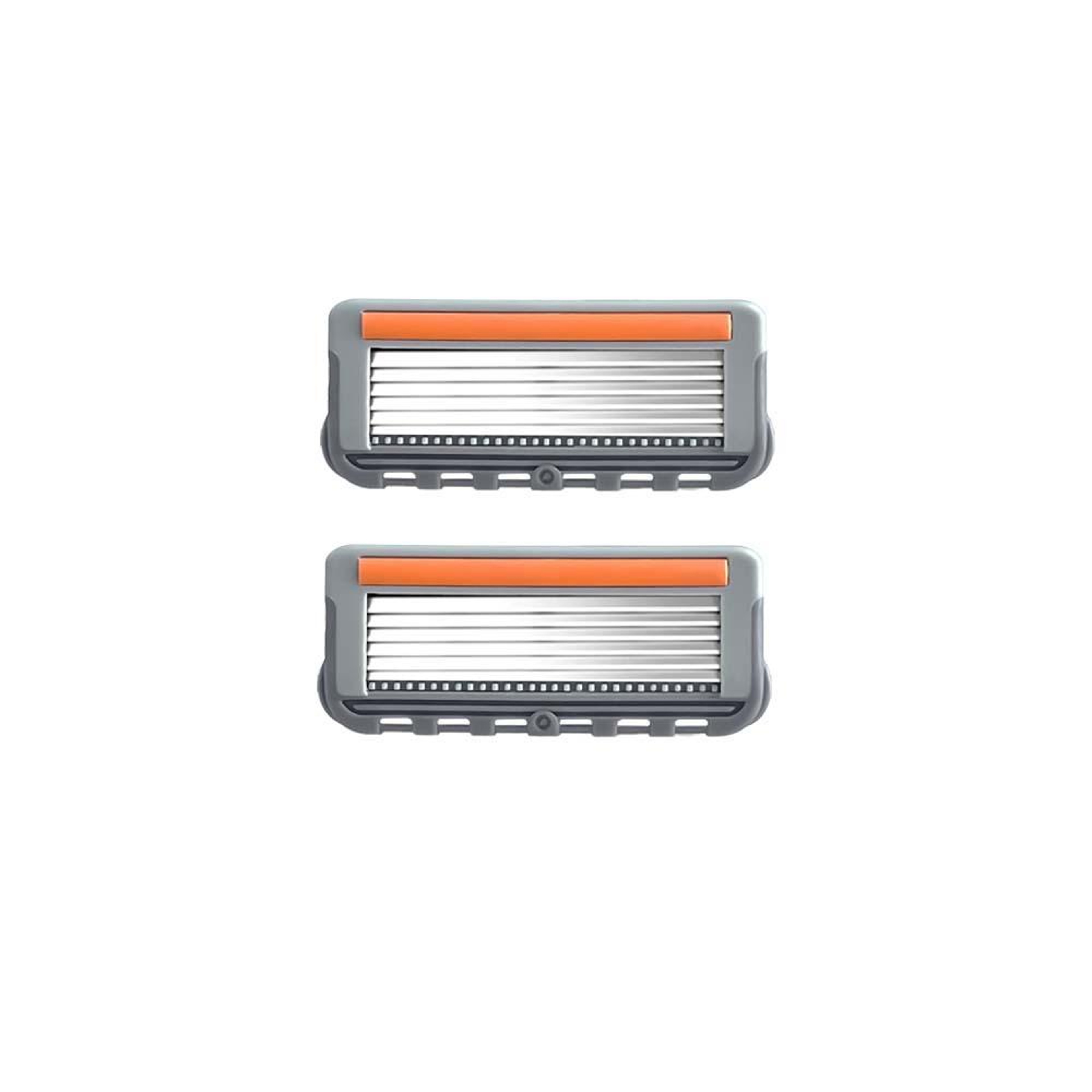 6 Blade Open Back Razor Refills for Men Precision Shaving Cartridges Sensitive Skin Comfort – view 1