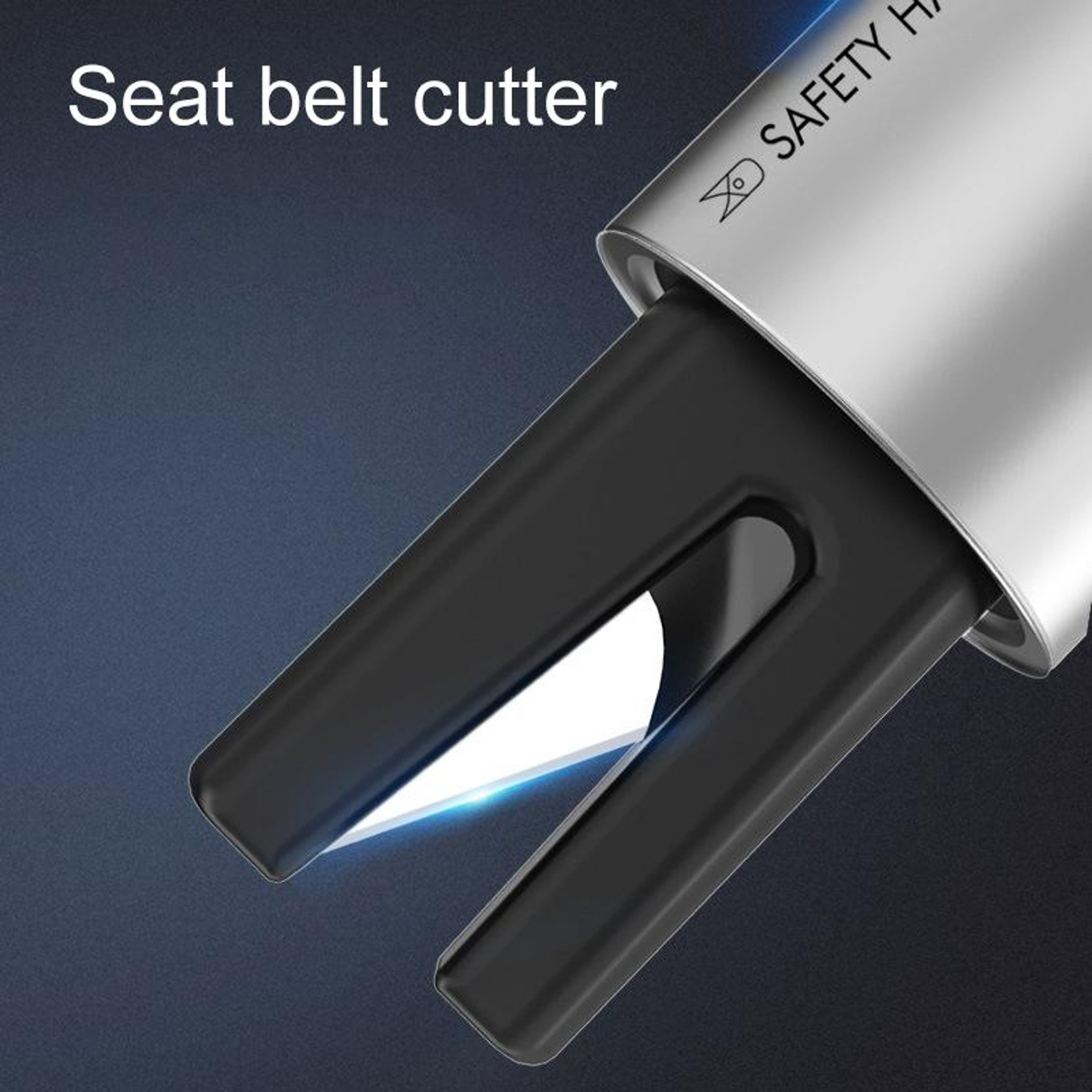 2 In 1 Car Escape Tool Emergency Hammer With Seat Belt Cutter  Window Breaker 3