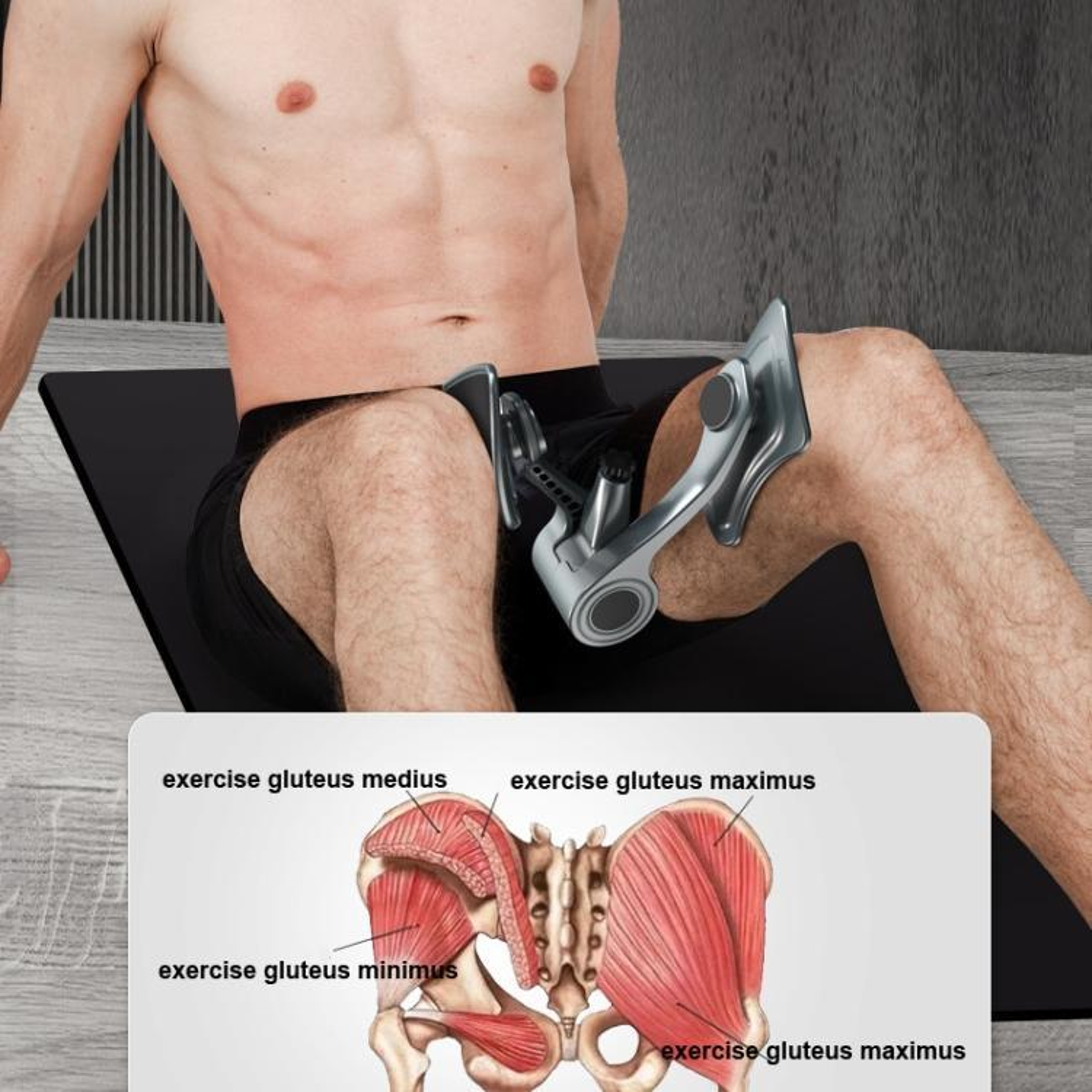Adjustable Men Kegel Trainer Pelvic Floor Exerciser For Strength  Control 5