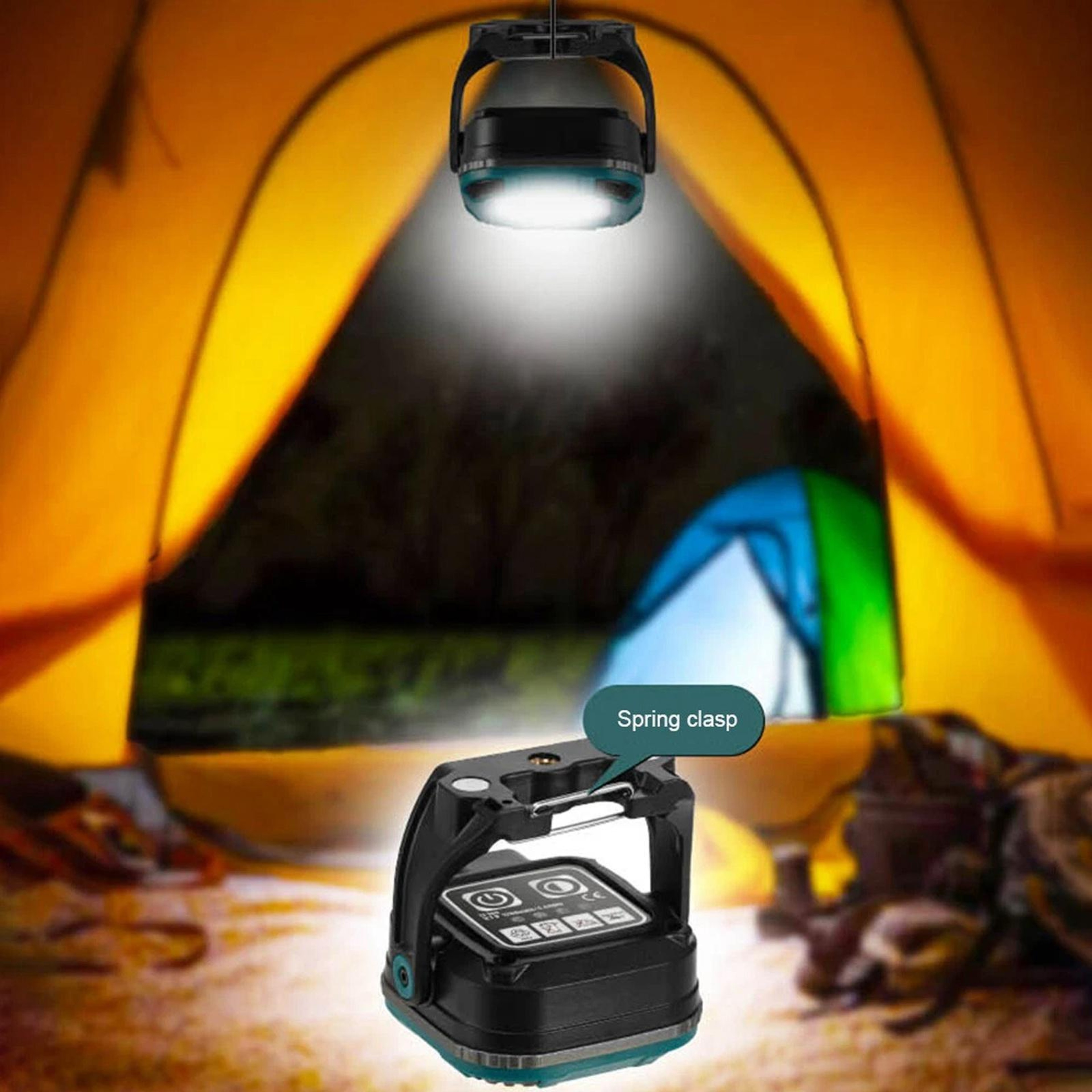 Rechargeable LED Tent  Work Light With Magnetic Stand For Camping And Emergency Use 10