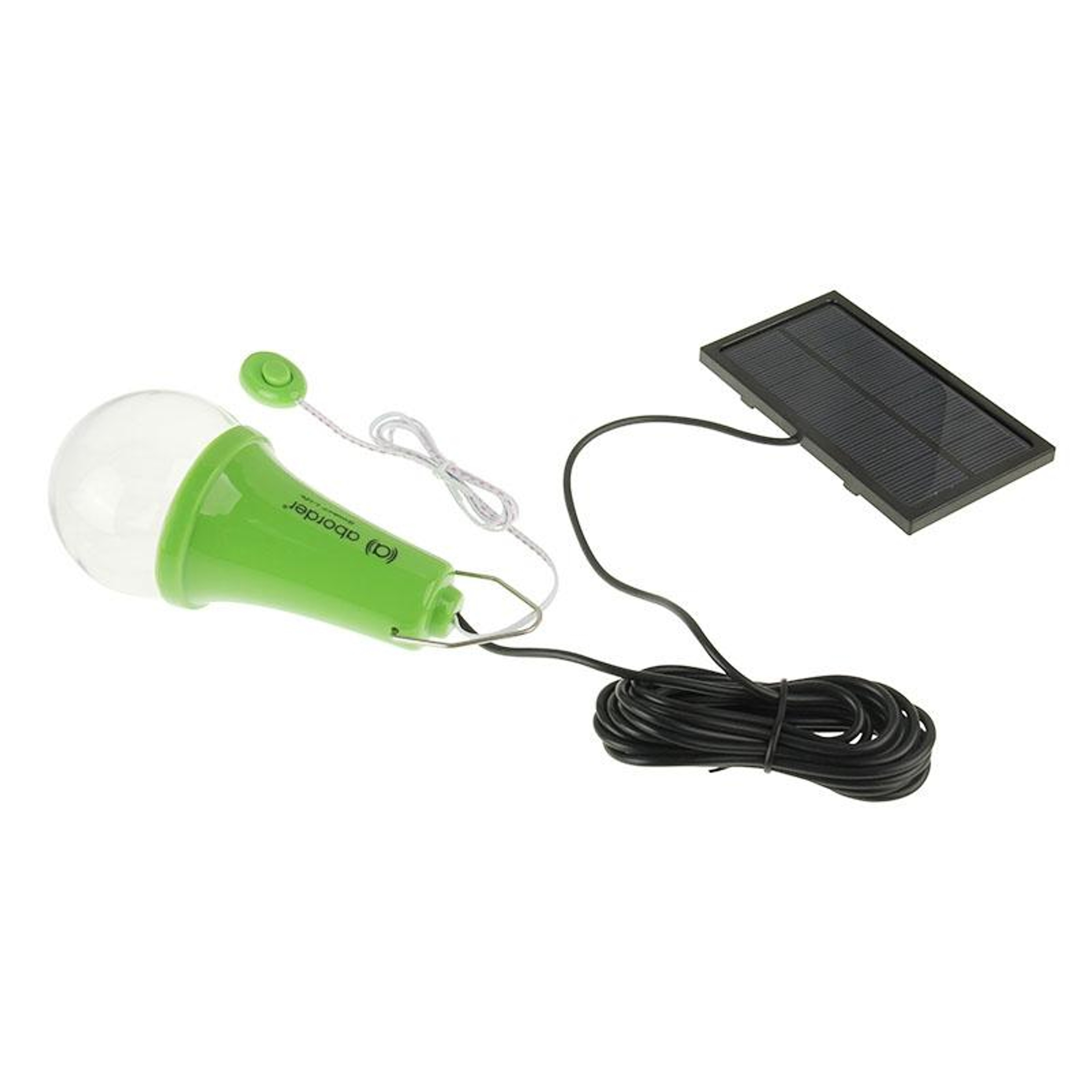 Solar Powered LED Camping Light Bulb With Rechargeable Battery  Hanging Hook 3