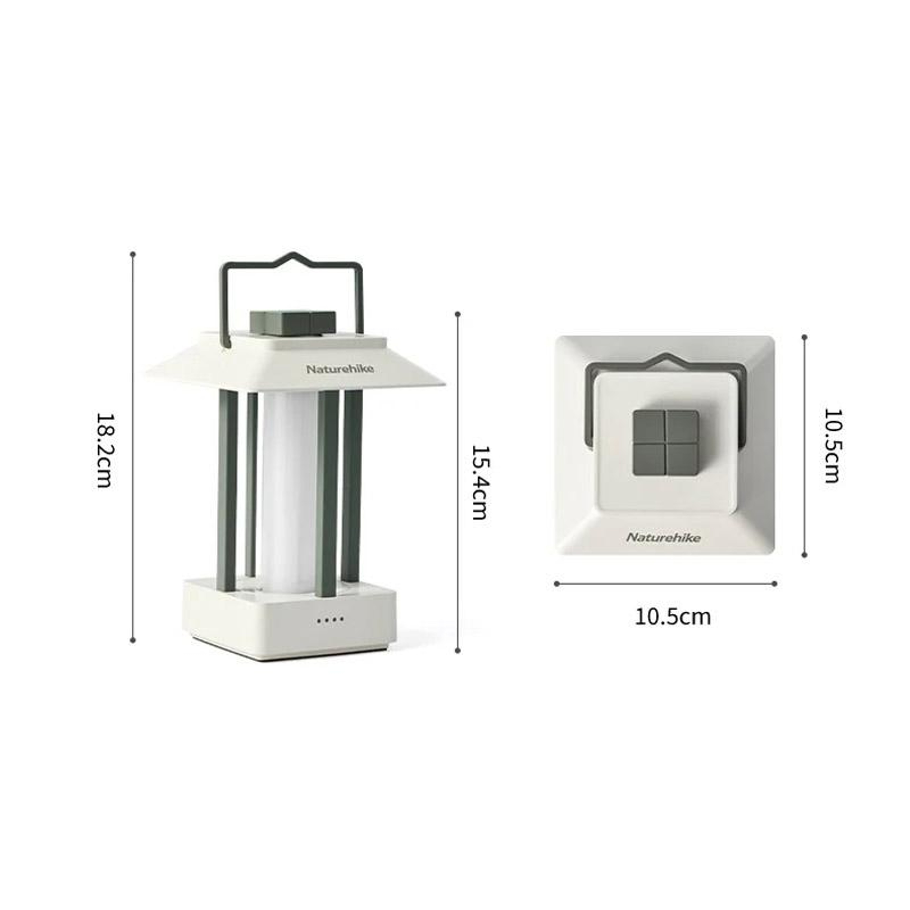 Rechargeable Camping Lantern Vintage Tent Light With Adjustable Ambient Glow 5