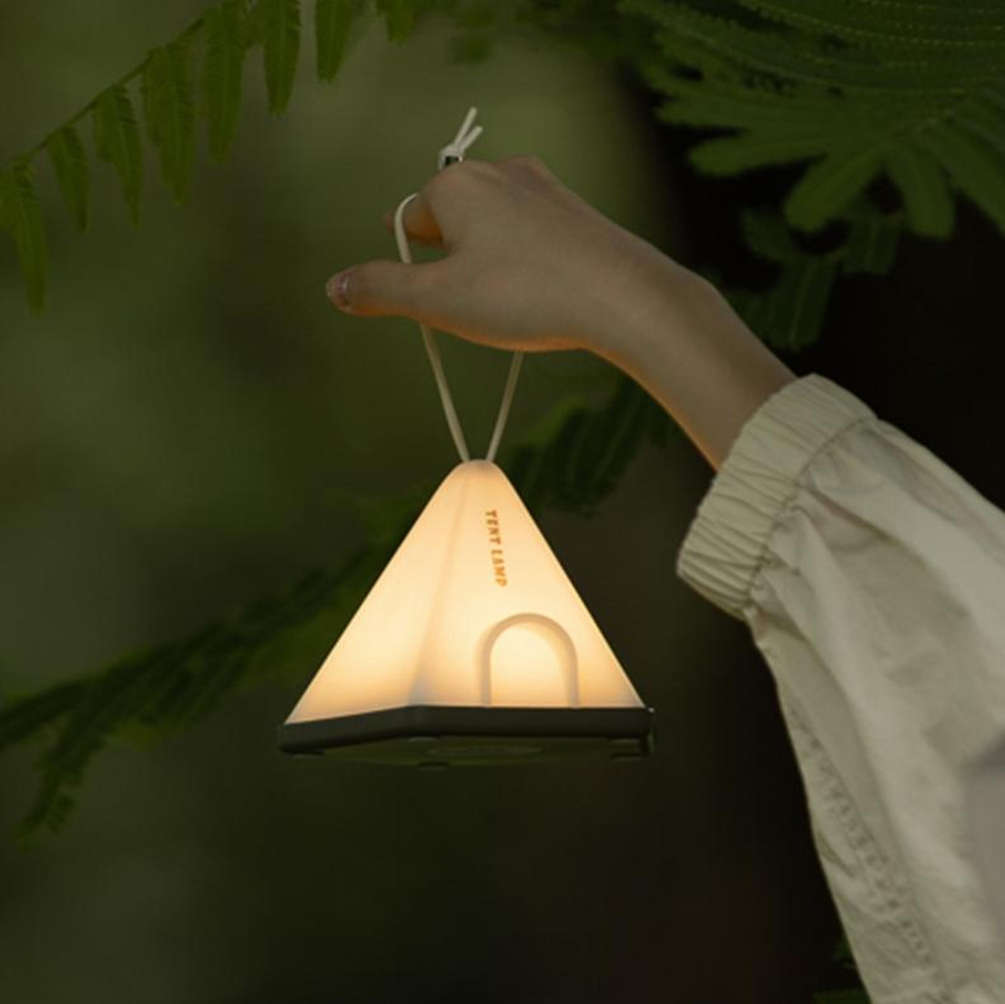Rechargeable Camping Night Light With Timer  Adjustable Warm Ambient Lighting 10