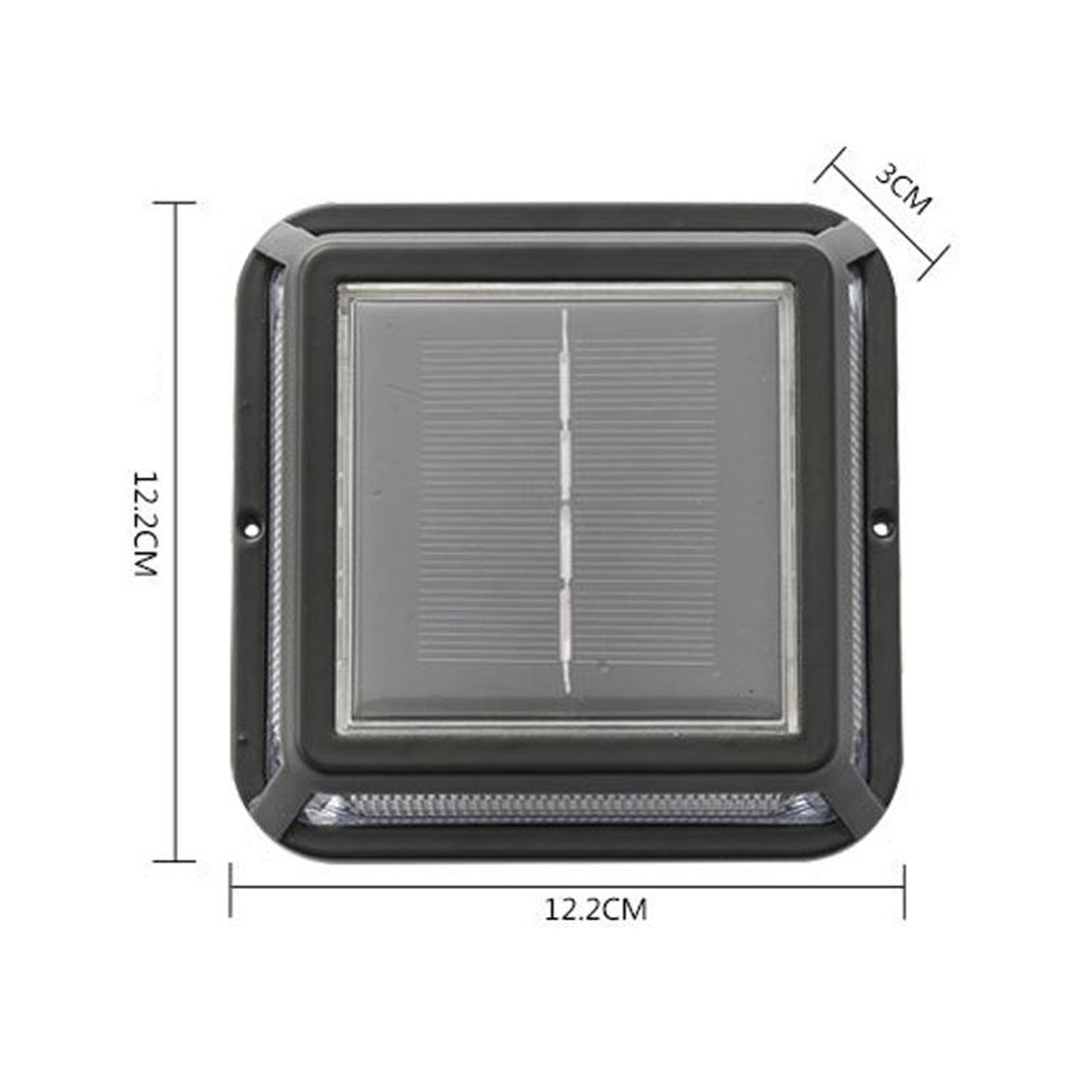 Solar Ground Lights IP65 Waterproof Embedded Outdoor Garden Pathway Lamp 6