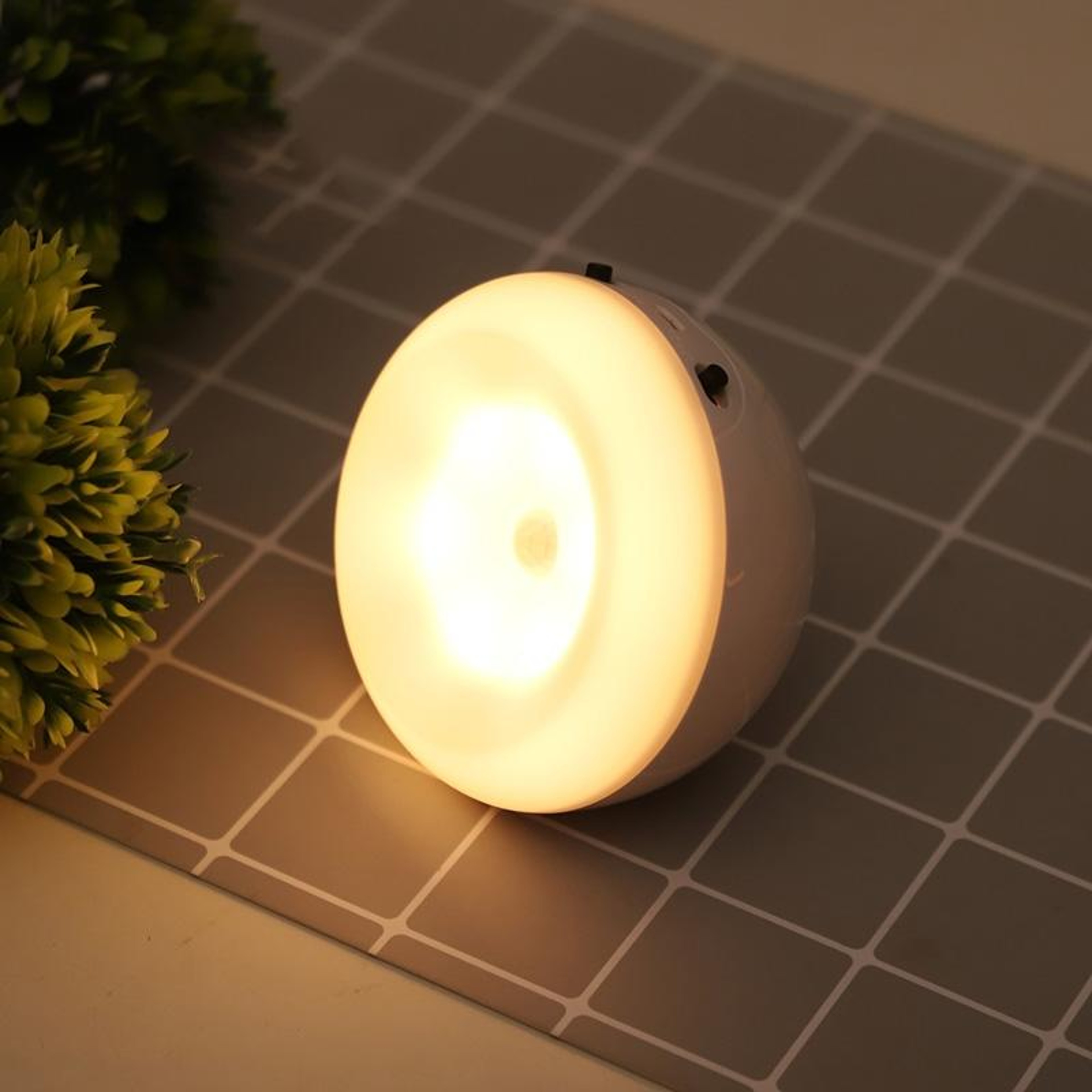 Smart Motion Sensor LED Night Light With Magnetic Wall Mount  USB Rechargeable Battery 8