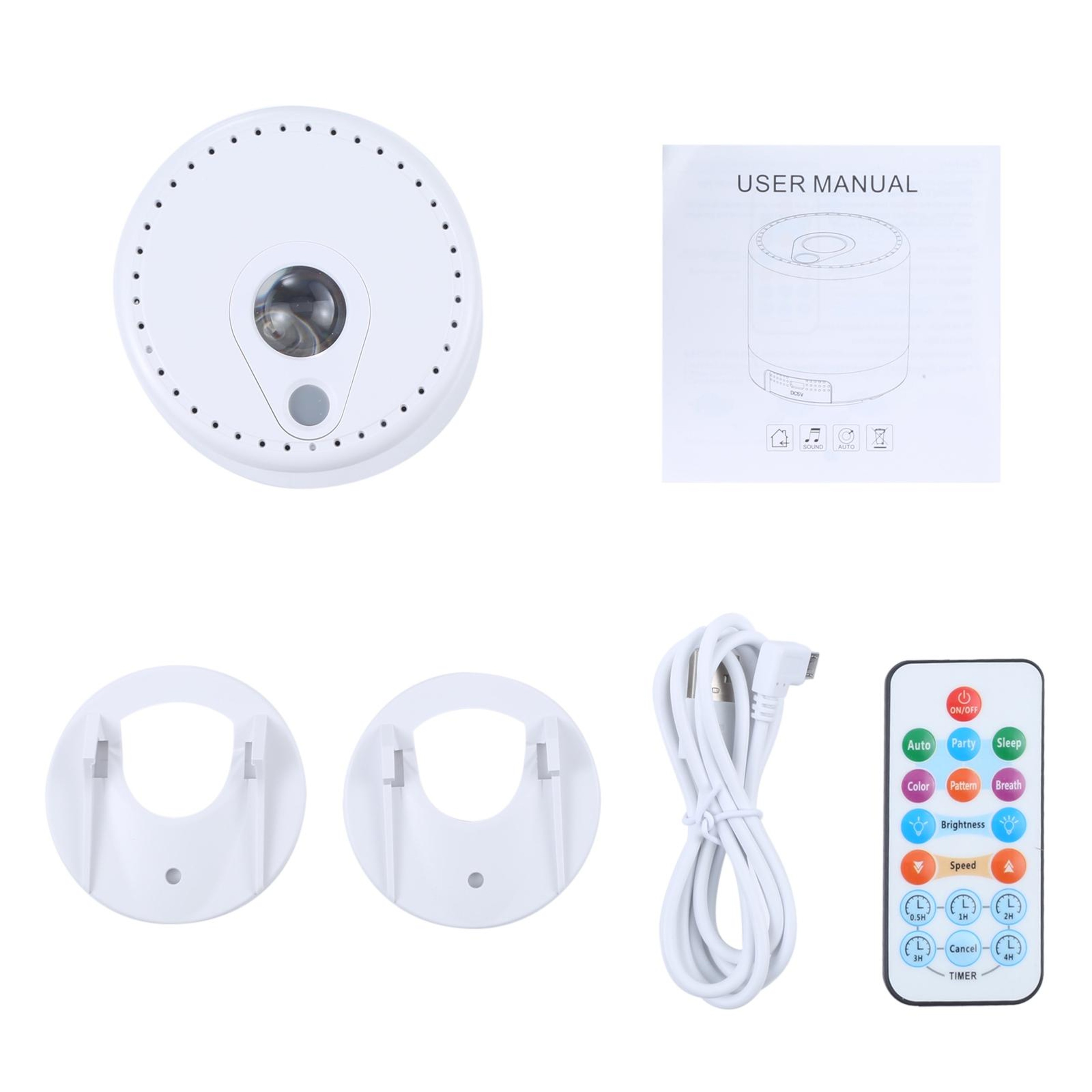 Galaxy Projector Night Light With Remote  Sound Control 5