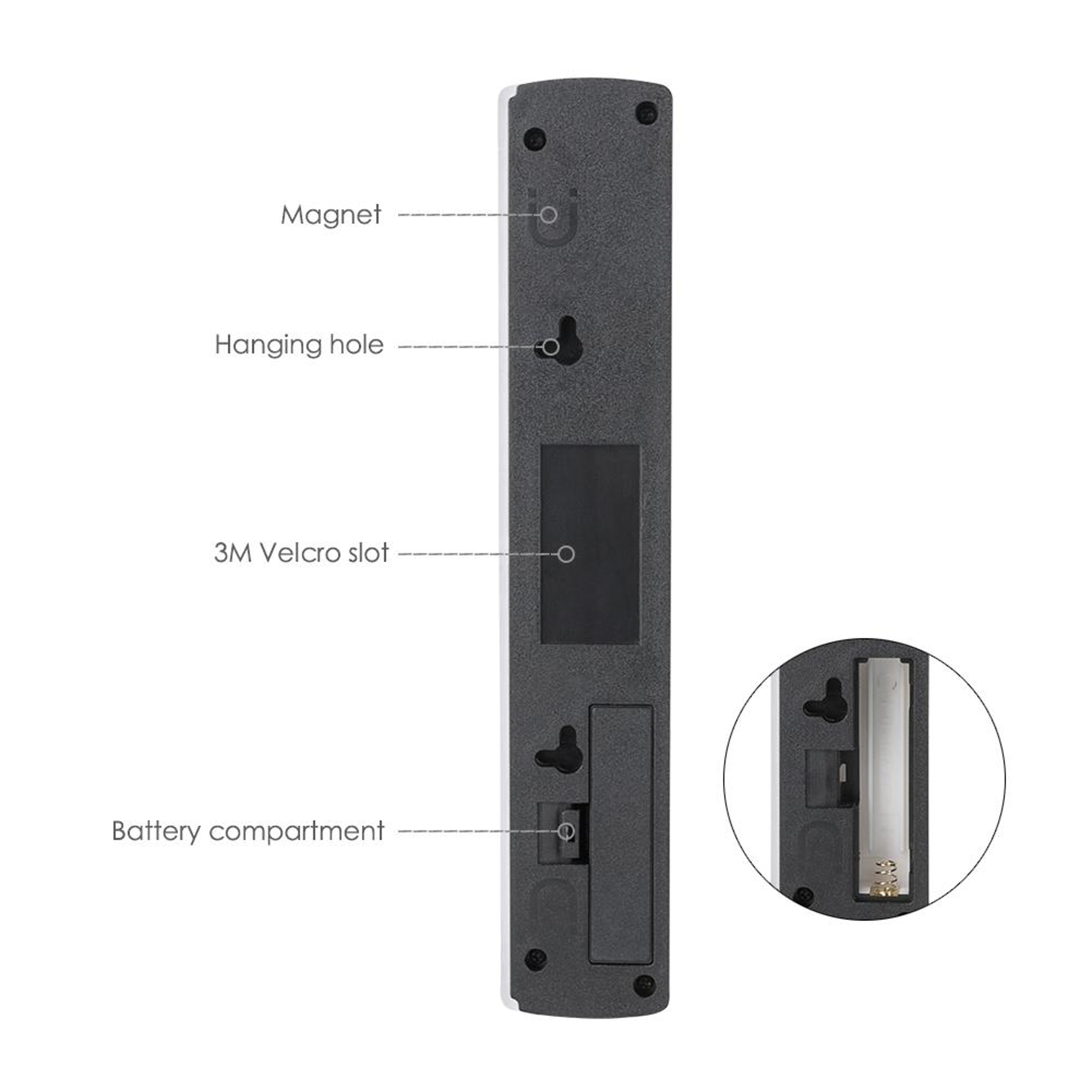 Magnetic COB LED Night Light Switch Set For Closet Hallway  Emergency Lighting 4