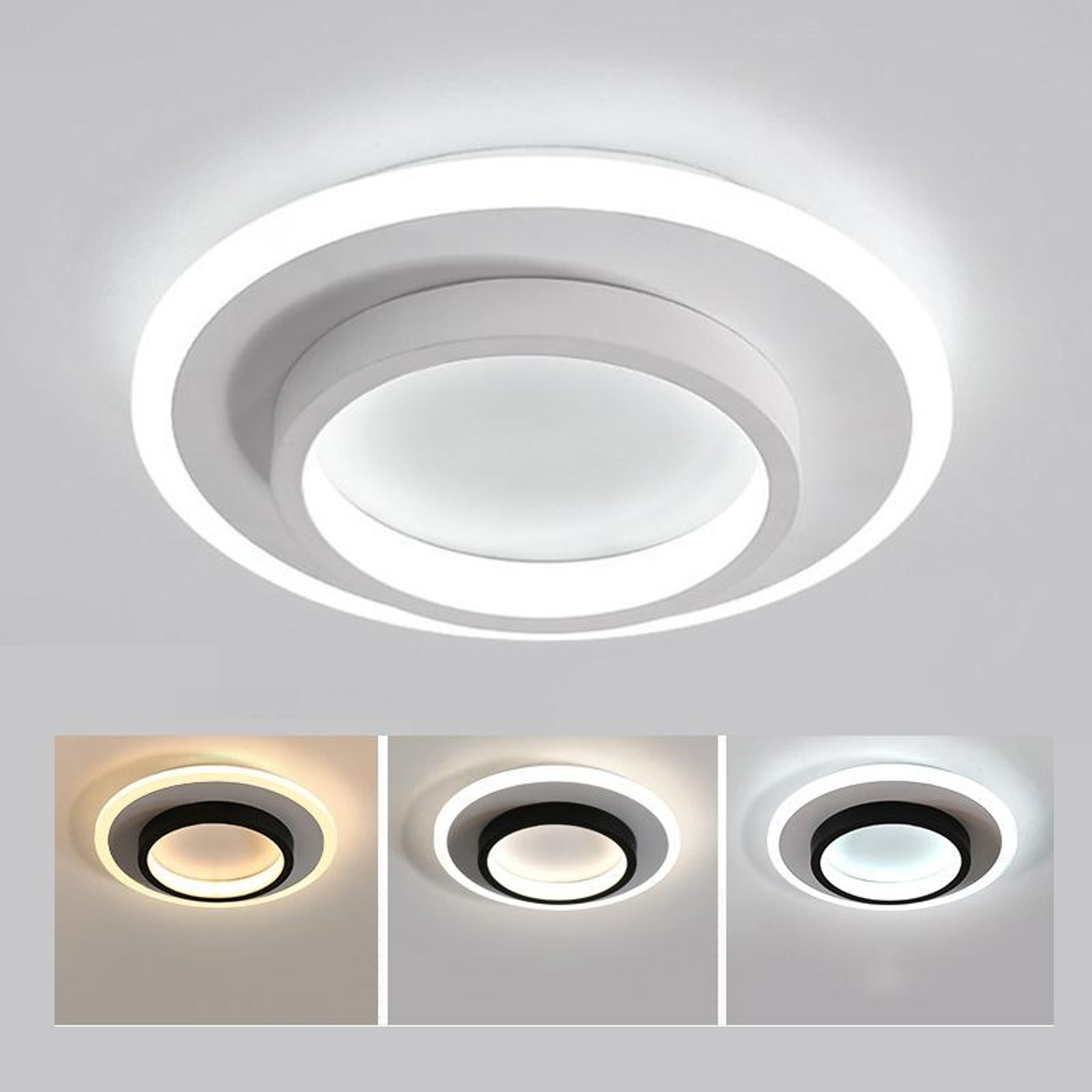 20W LED Ceiling Light With 3 Color Dimming For Aisles  Entrances 9