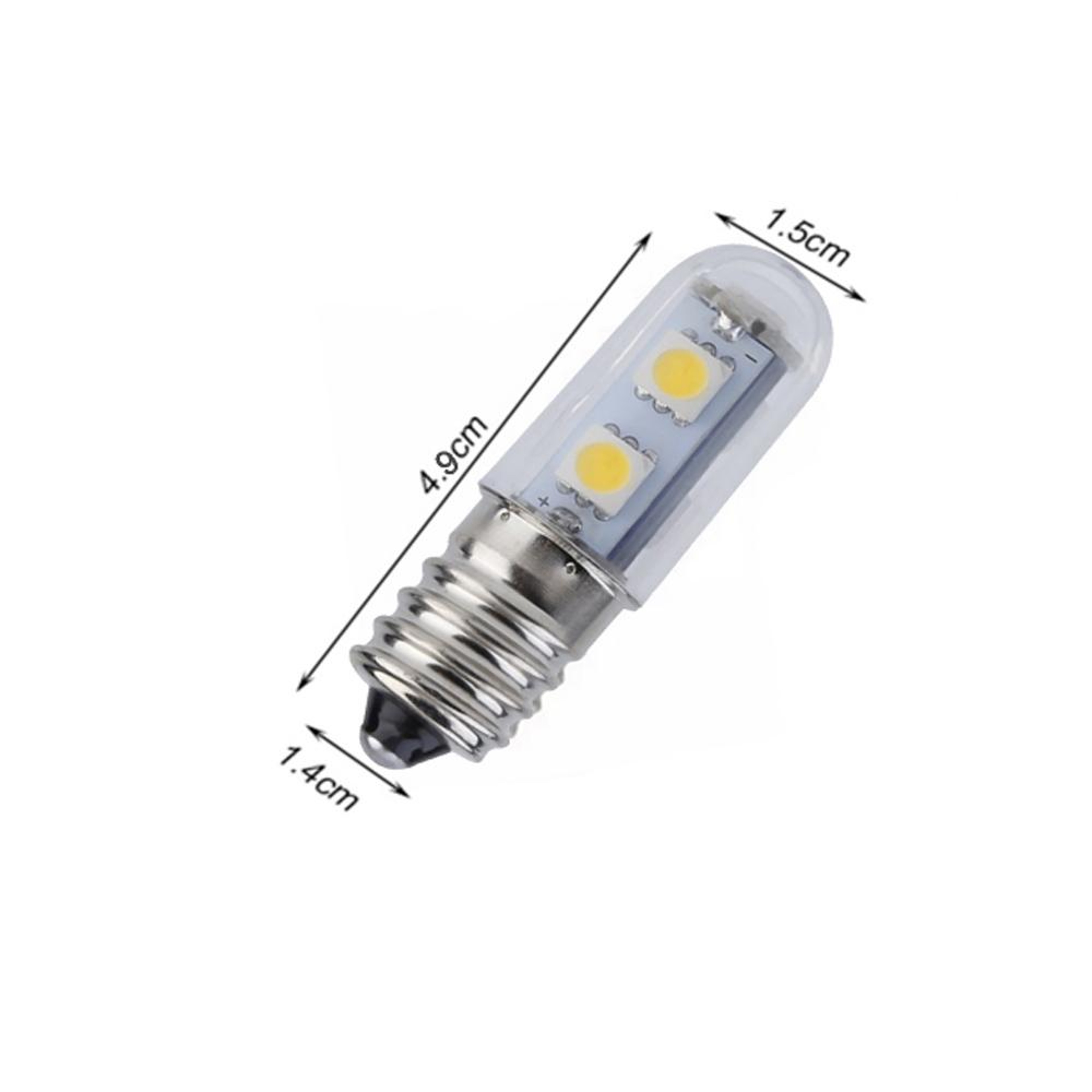 Energy Saving LED Refrigerator Light E14 1W SMD Bulb – view 6