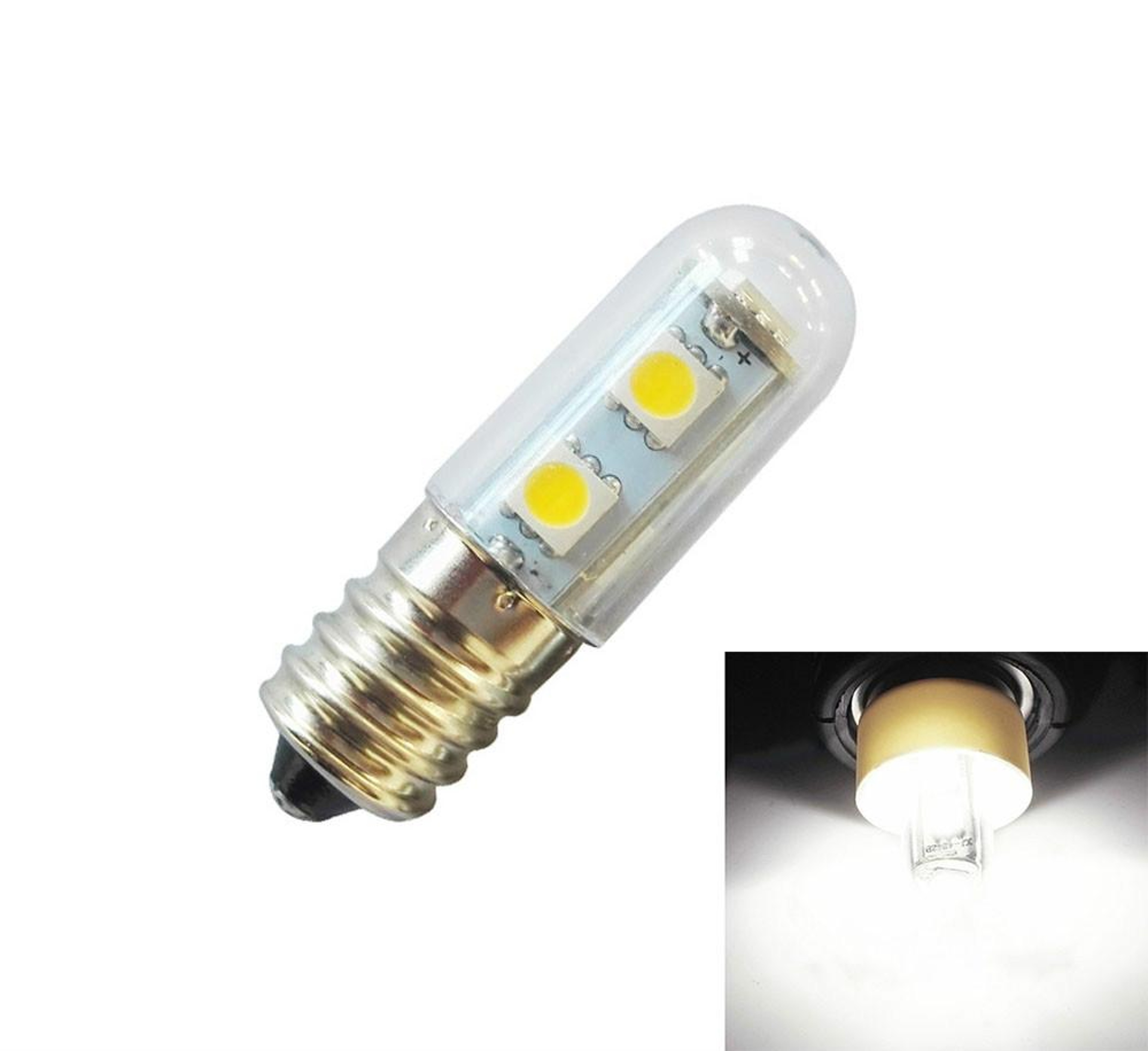 Energy Saving LED Refrigerator Light E14 1W SMD Bulb – view 7