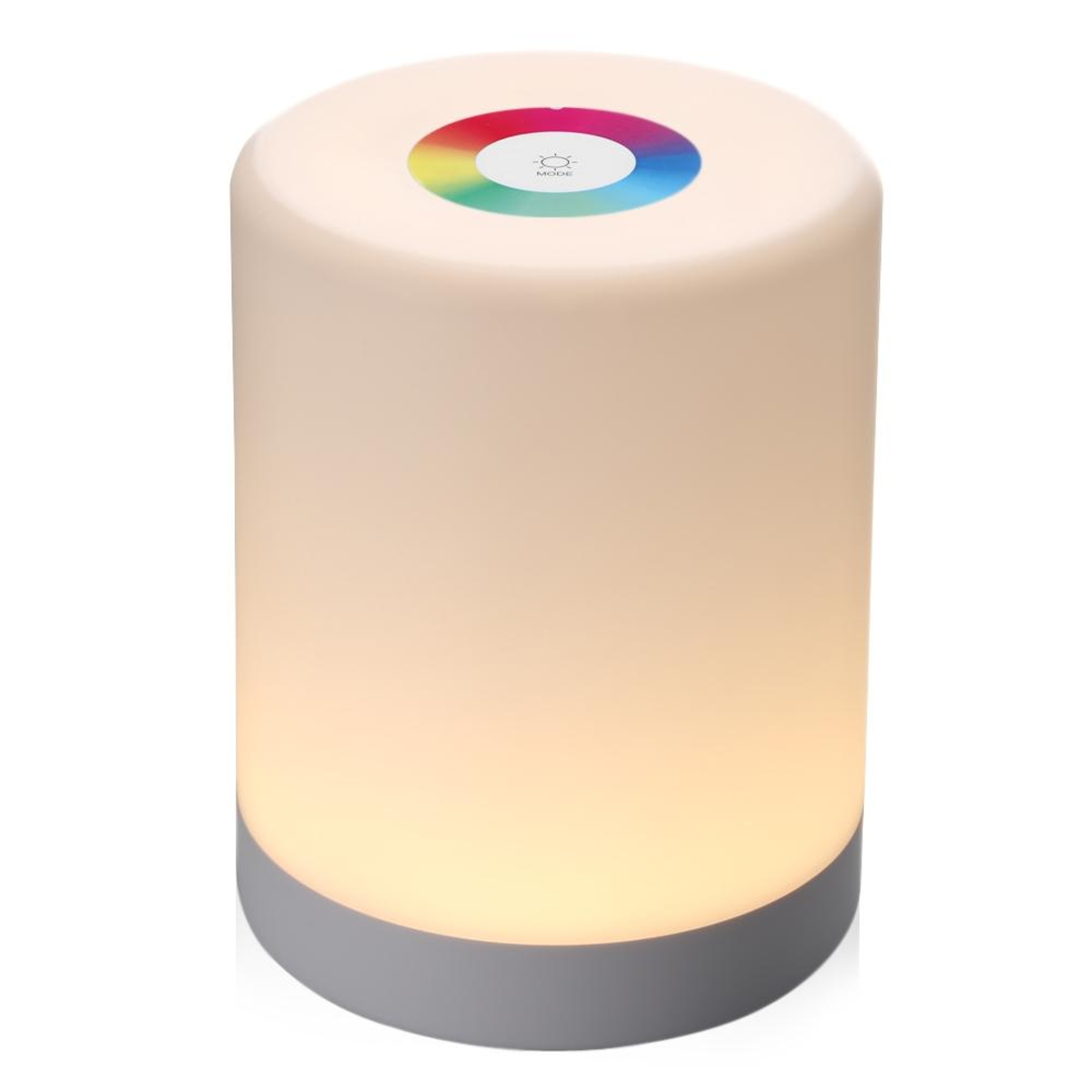 RGB Touch Night Light Rechargeable LED Bedside Lamp For Bedroom Kids  Camping 1