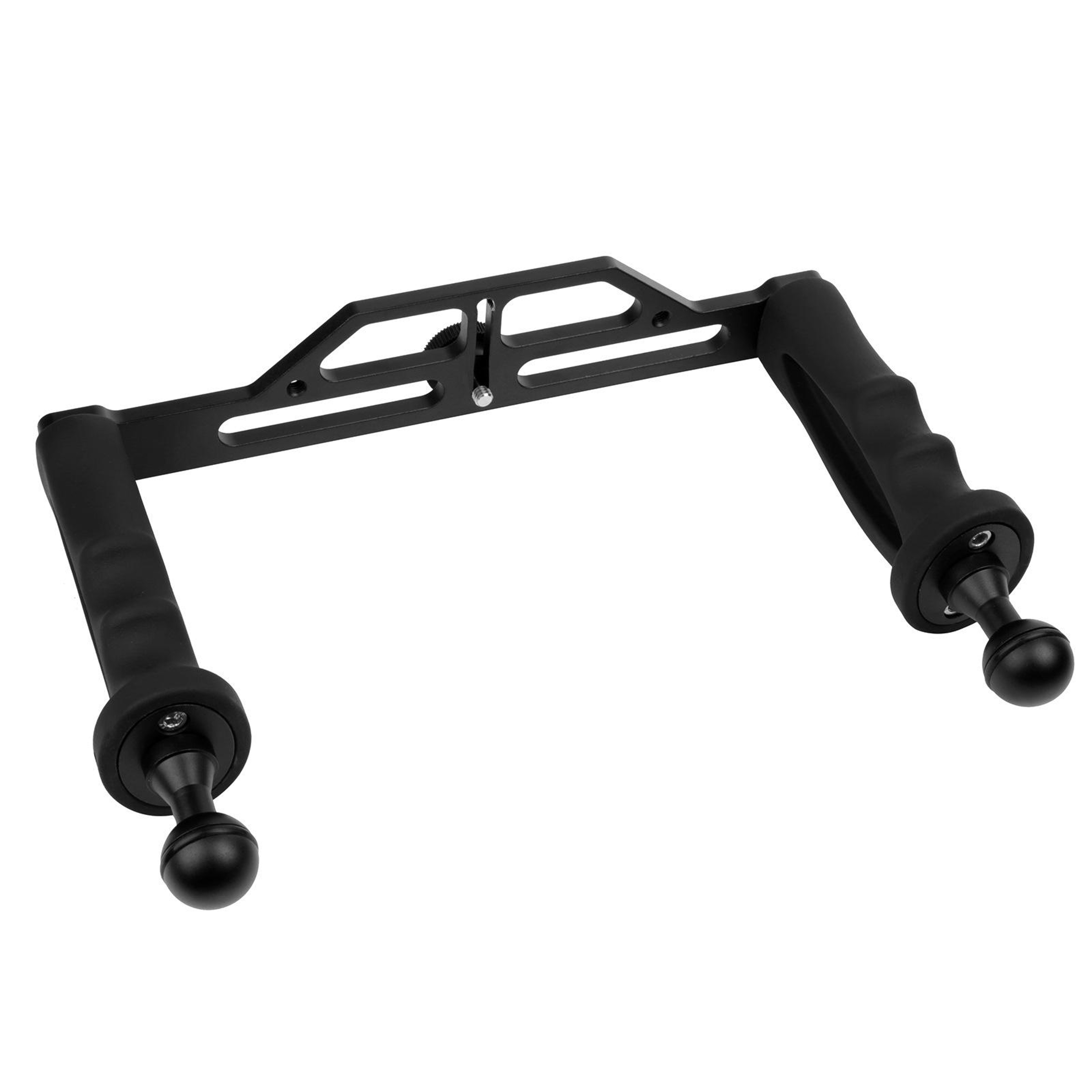Dual Handle Underwater Camera Stabilizer Tray for GoPro & DSLR Diving Rigs – view 3