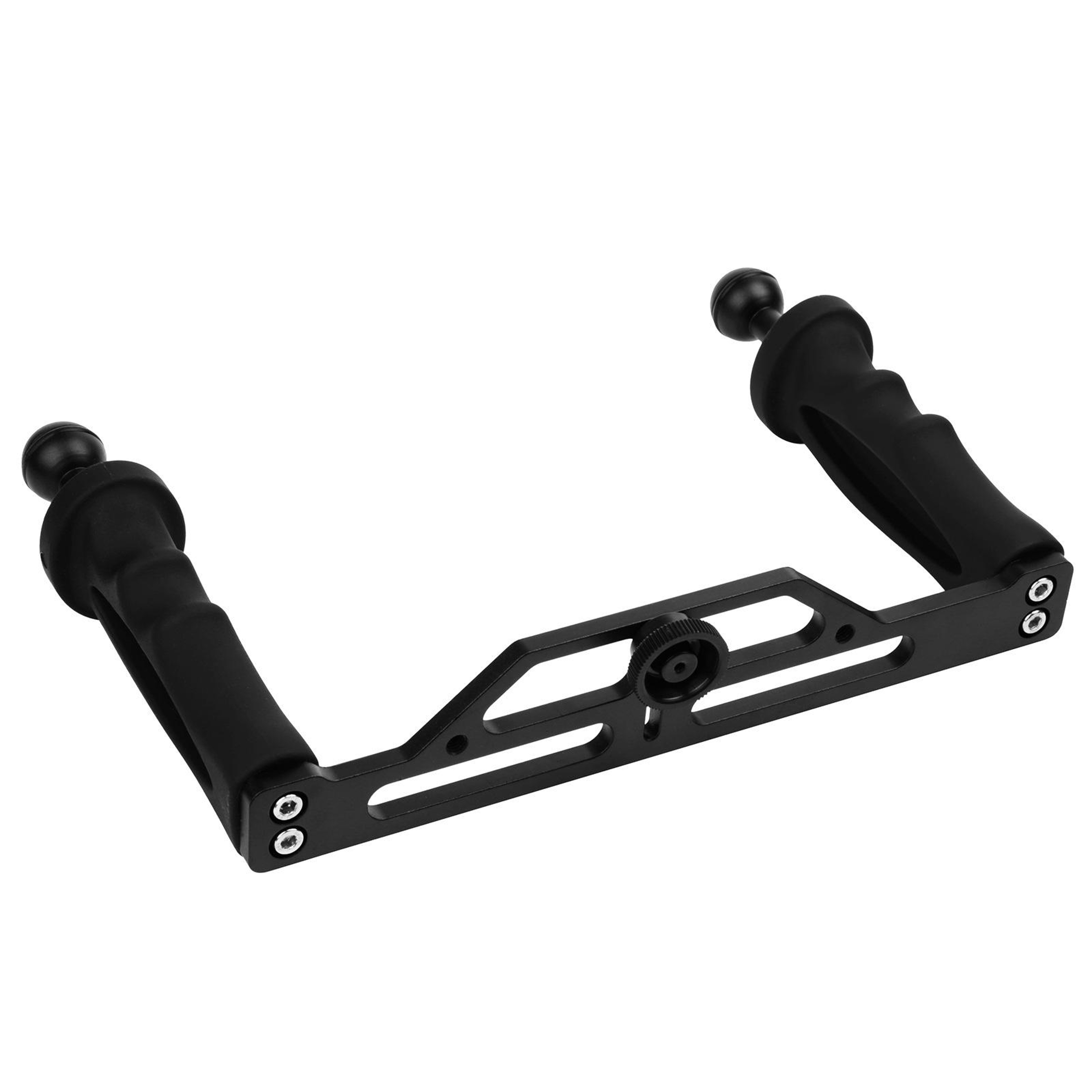 Dual Handle Underwater Camera Stabilizer Tray for GoPro & DSLR Diving Rigs – view 4