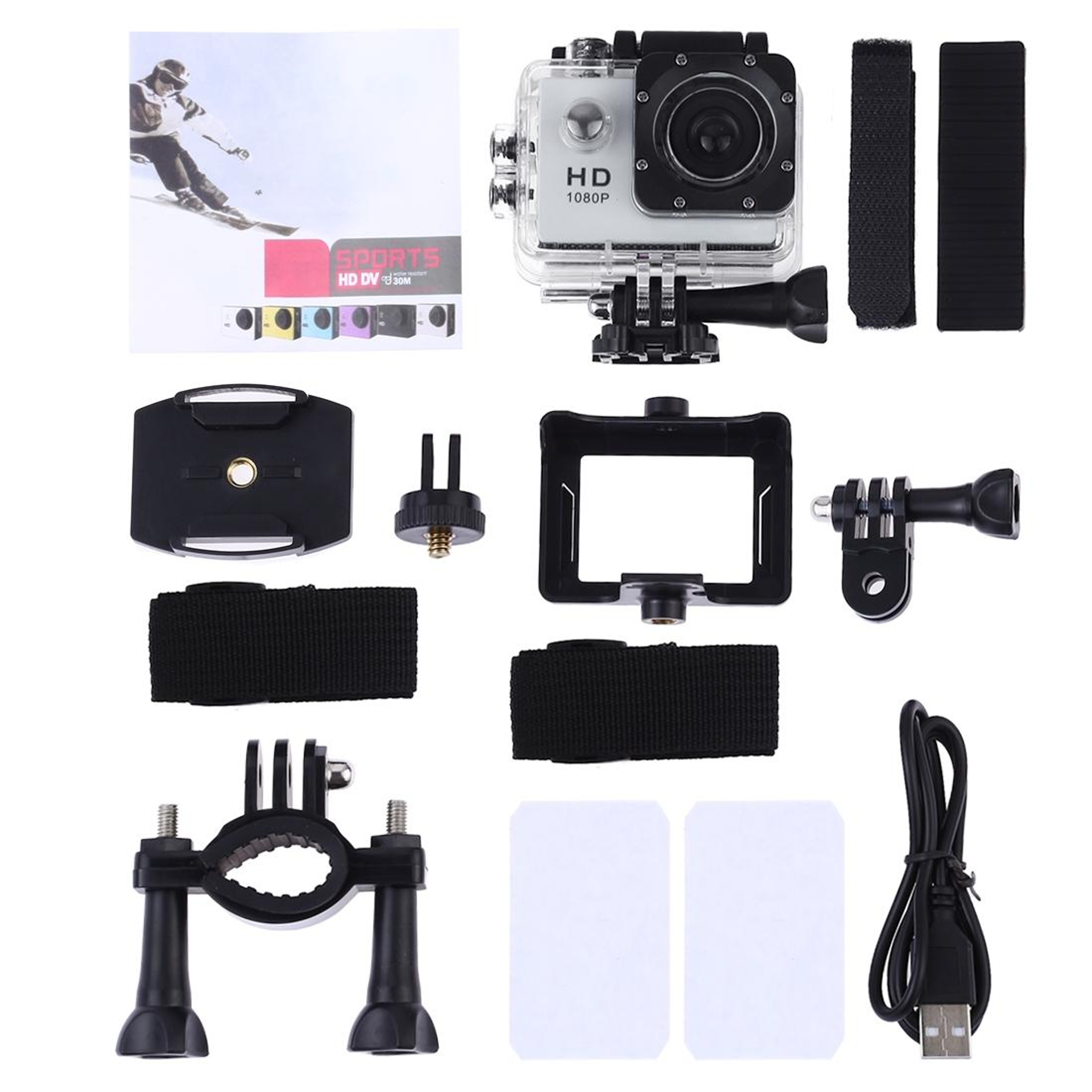 SJ4000 Full HD Action Camera With 30M Waterproof Case  Wide Angle Lens 15