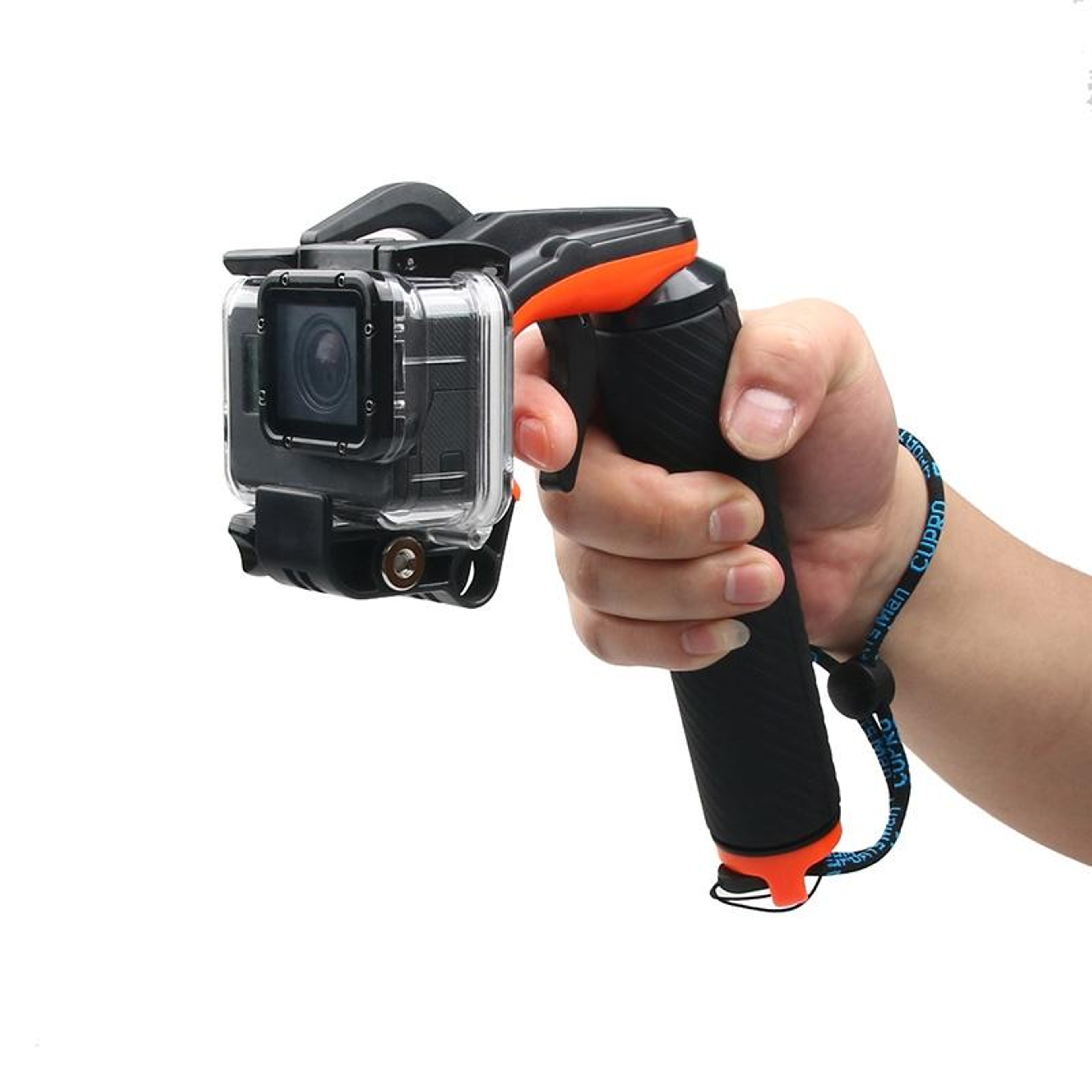 Floating GoPro Diving Grip with Shutter Trigger & Anti Lost Wrist Strap – view 7