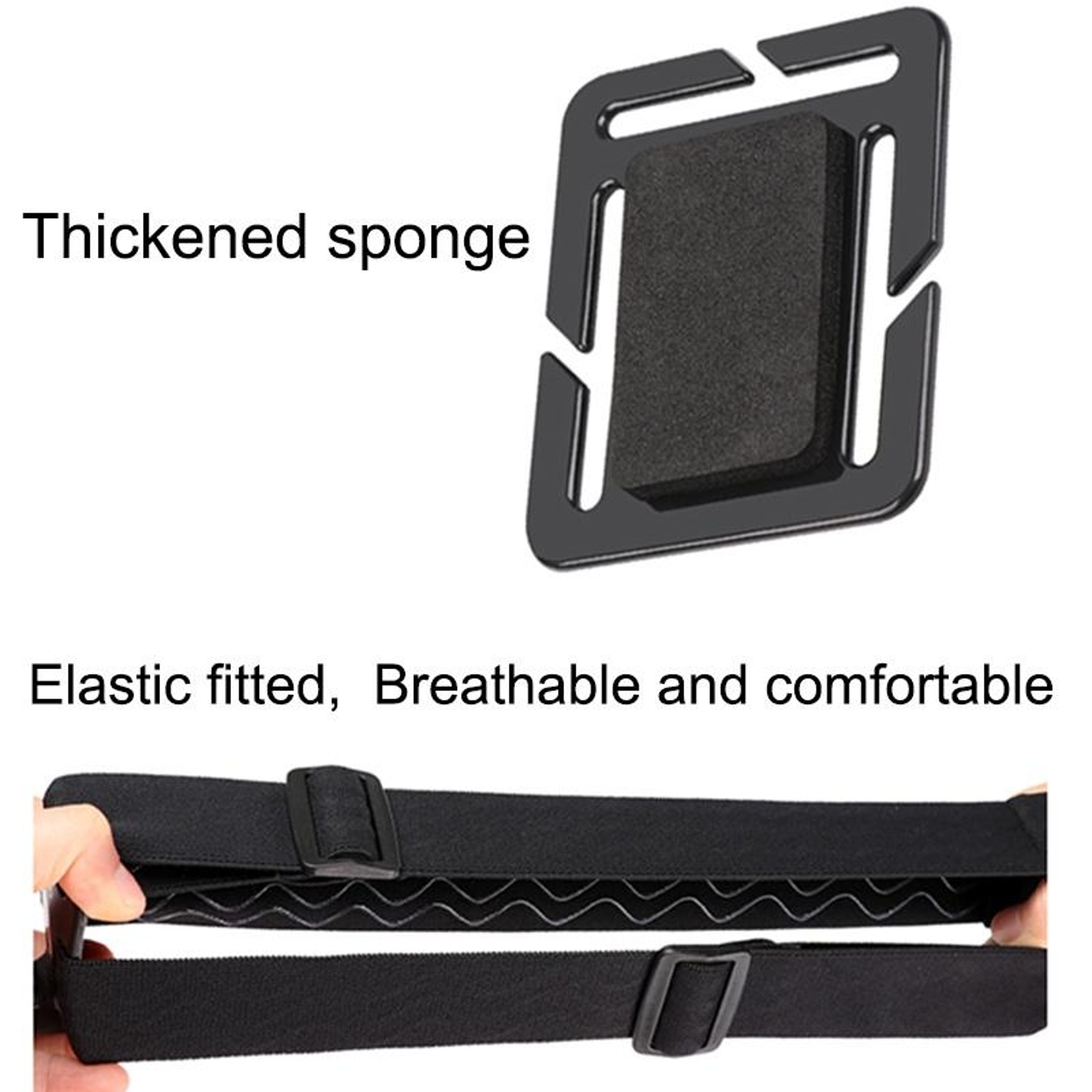 AdventureGrip Adjustable Action Camera Head Strap with Phone Mount for GoPro & Smartphones – view 9